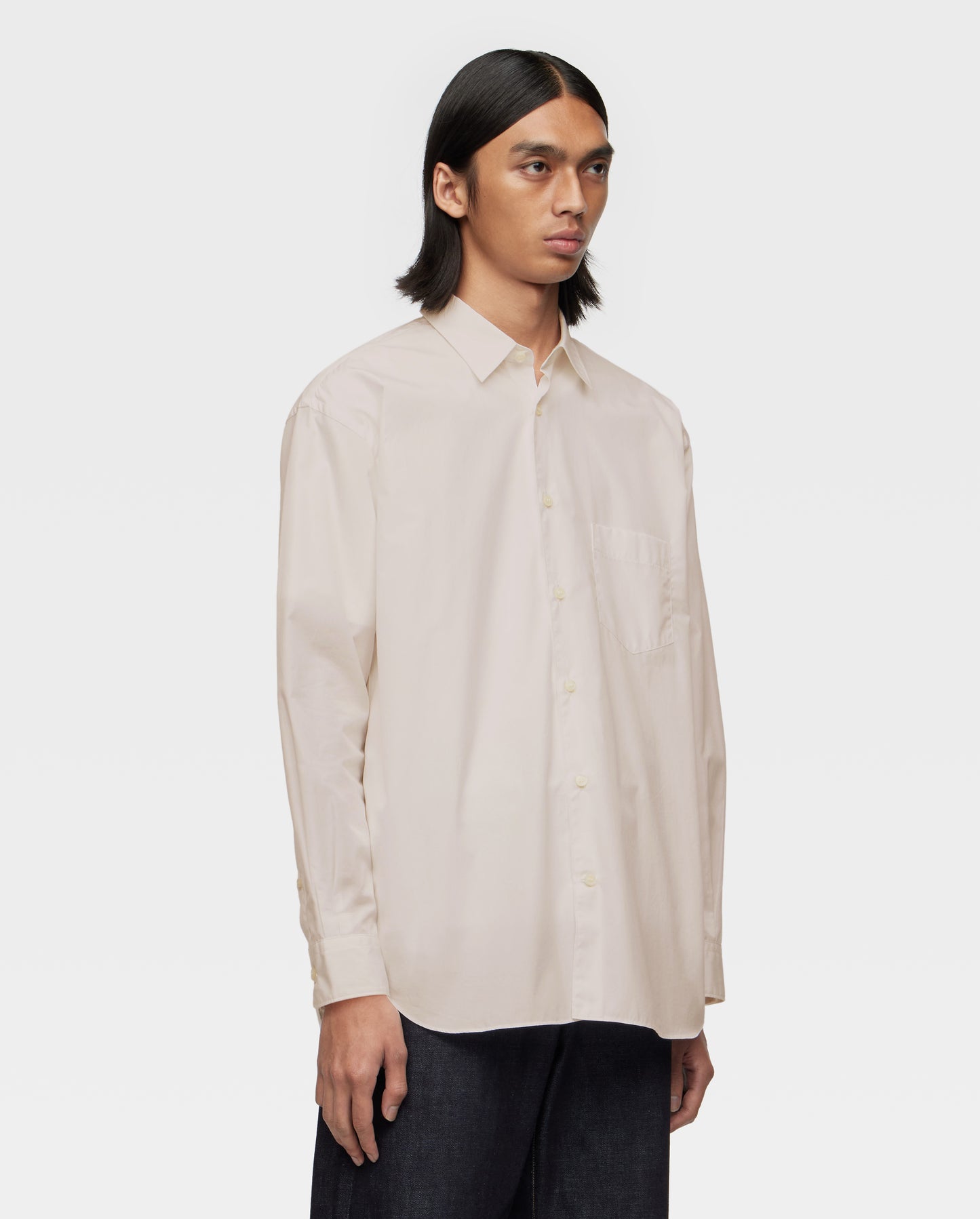 BROAD L/S SHIRT - SAKURA DYED