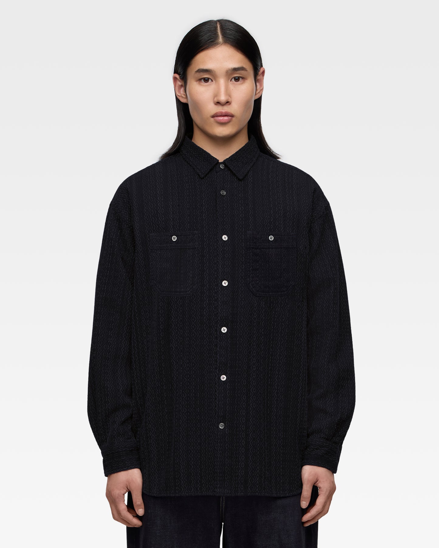 【近日販売予定】SASHIKO WORK SHIRT