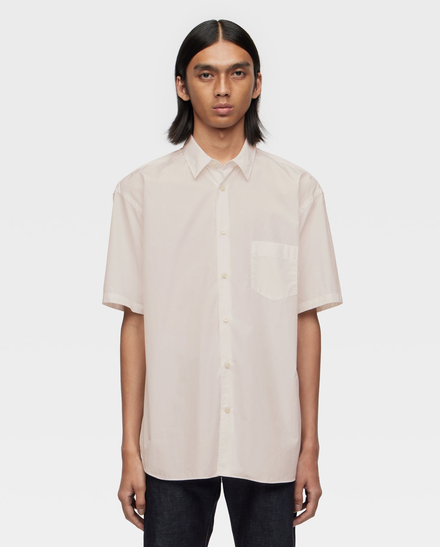 BROAD S/S SHIRT - SAKURA DYED