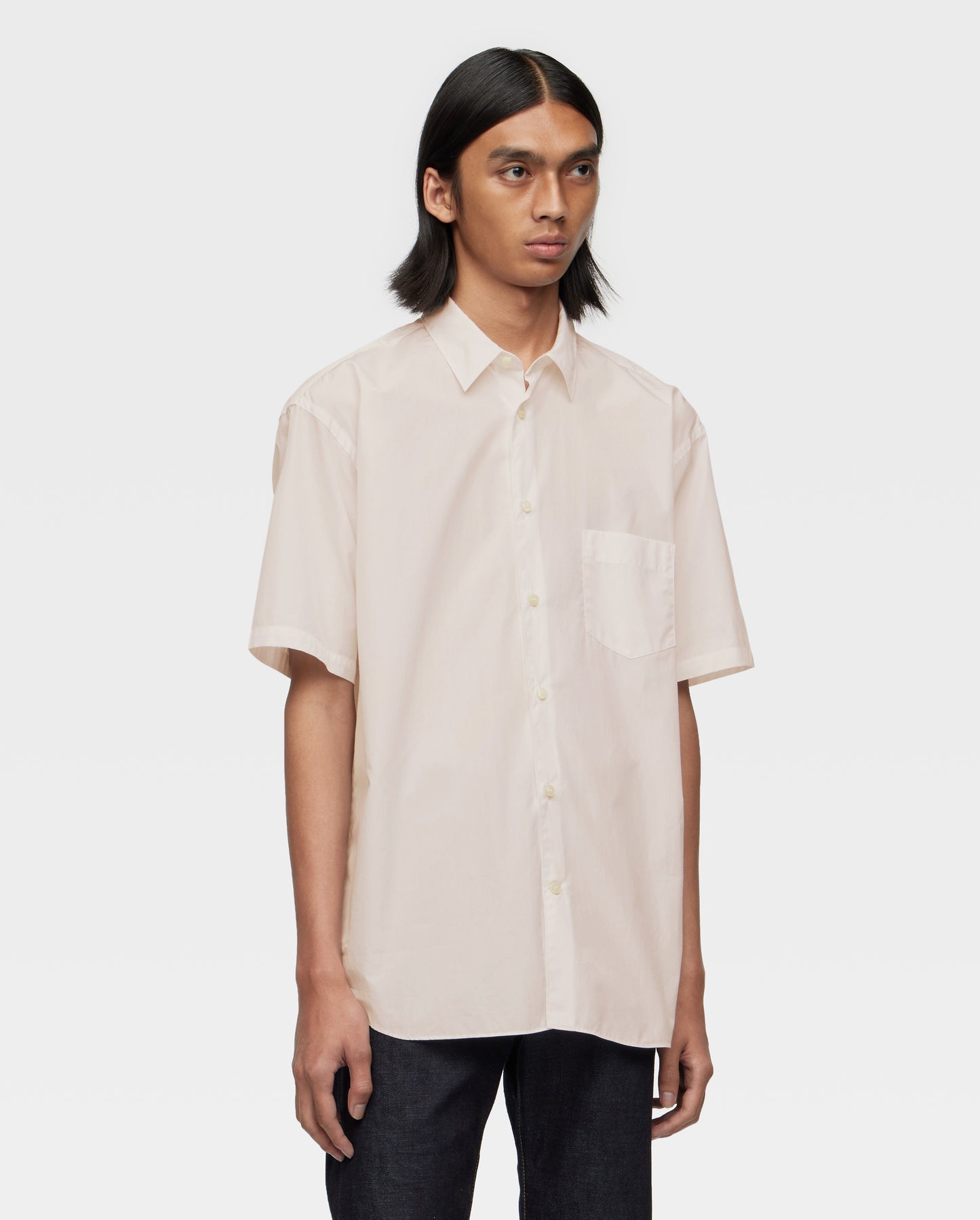 BROAD S/S SHIRT - SAKURA DYED