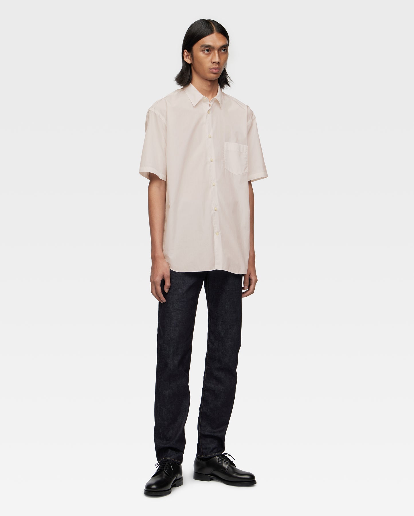 BROAD S/S SHIRT - SAKURA DYED