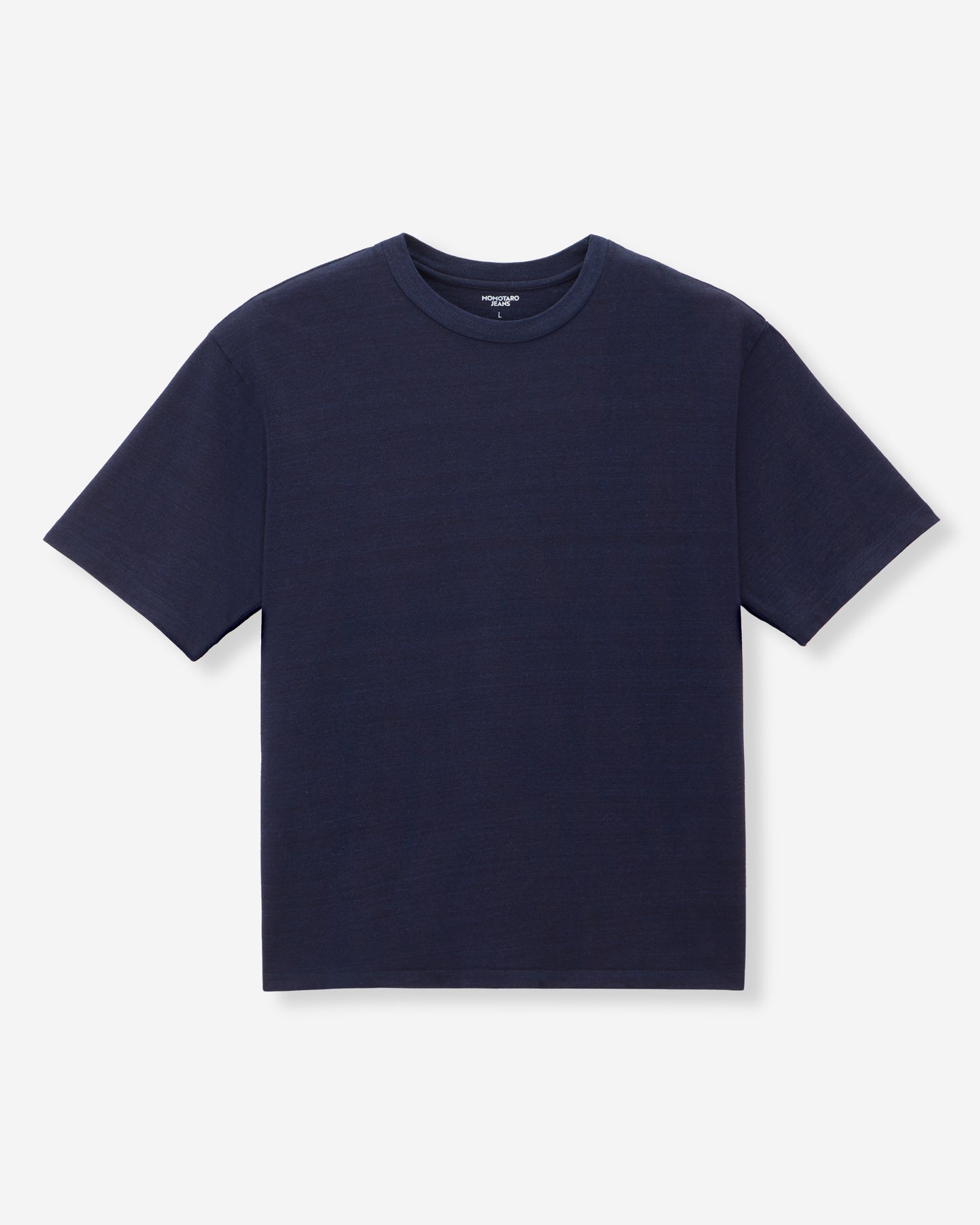 YARN DYED S/S POCKET TEE - INDIGO