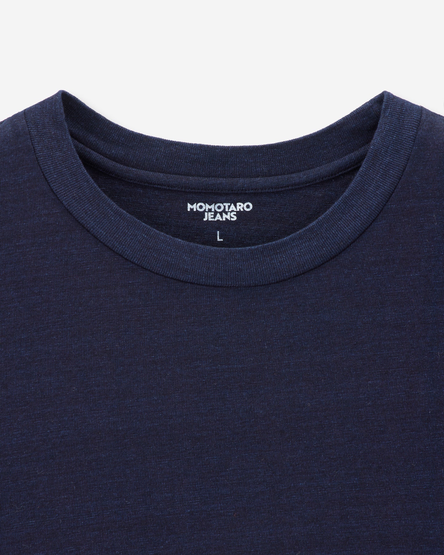 YARN DYED L/S TEE - INDIGO