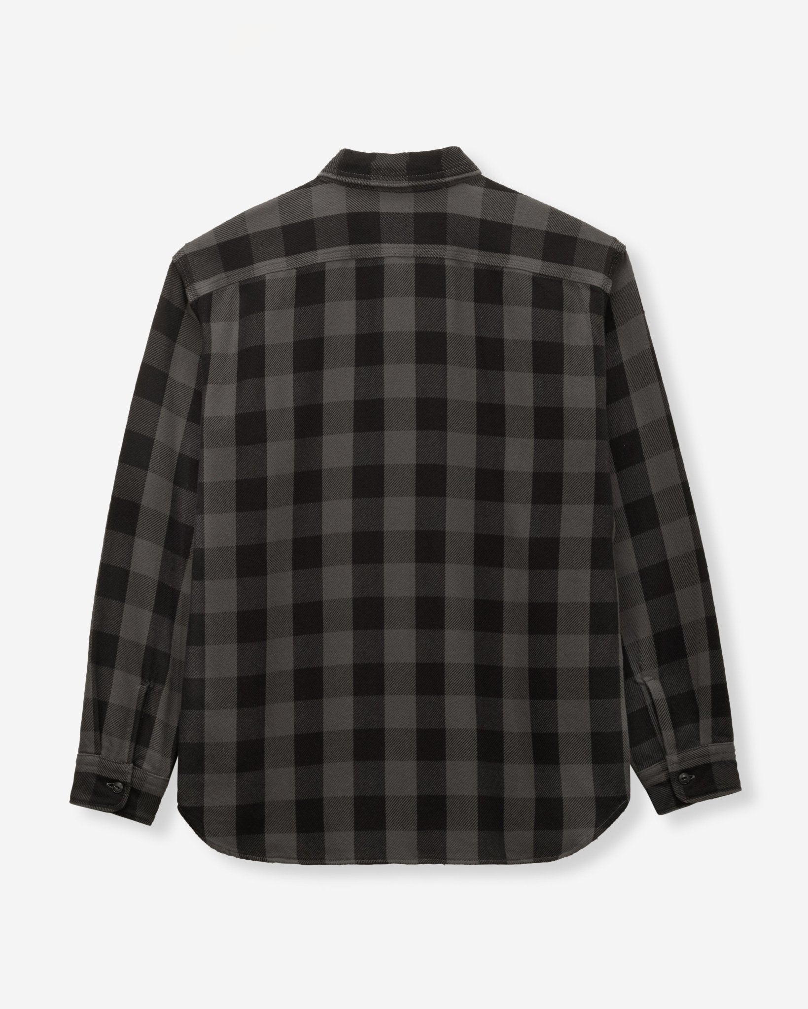 BLOCK CHECK L/S SHIRT - MOMOTARO JEANS