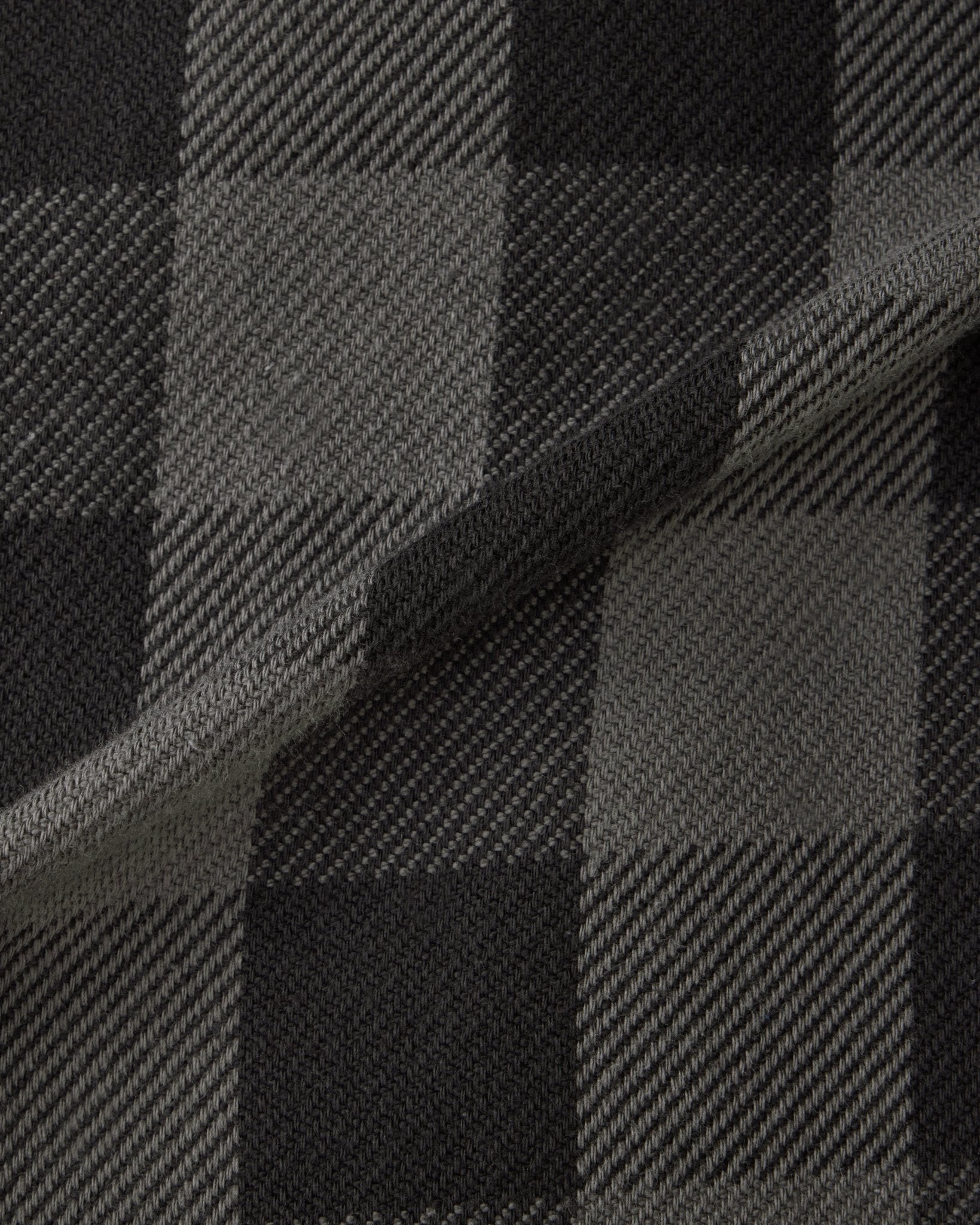 BLOCK CHECK L/S SHIRT - MOMOTARO JEANS