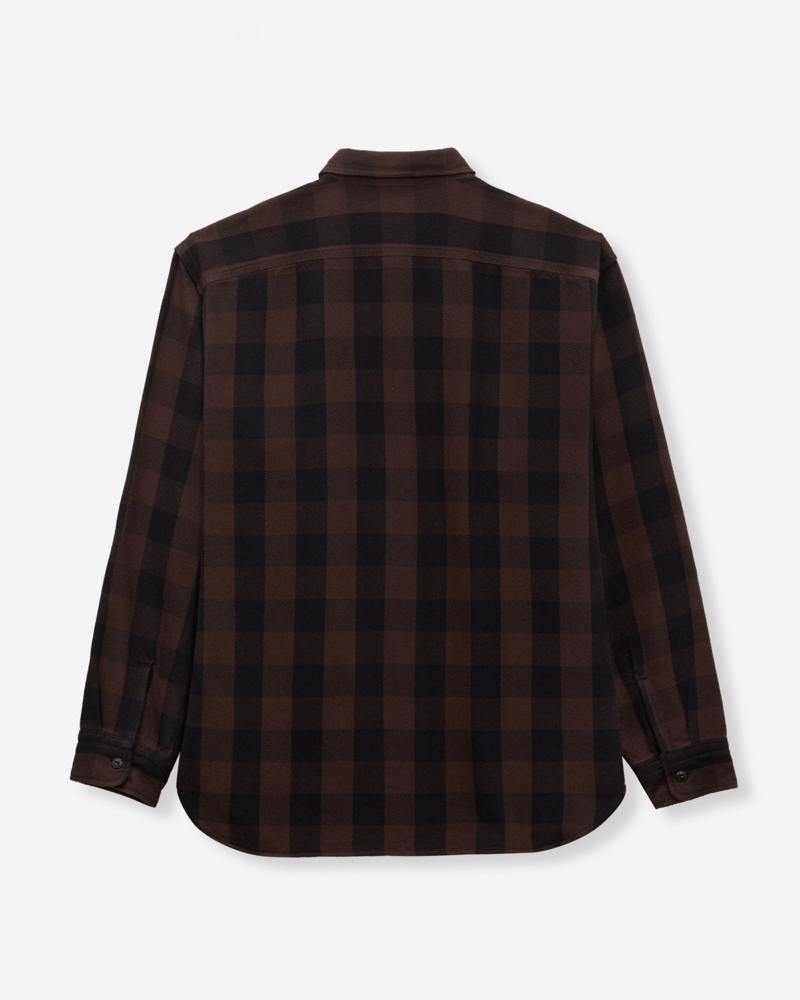 BLOCK CHECK L/S SHIRT - MOMOTARO JEANS
