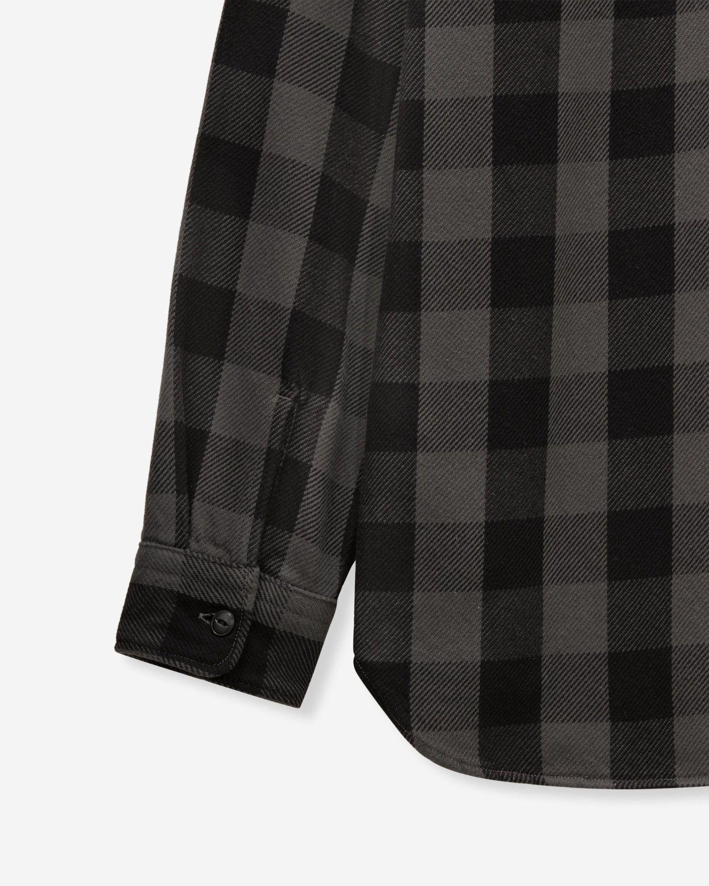 BLOCK CHECK L/S SHIRT - MOMOTARO JEANS