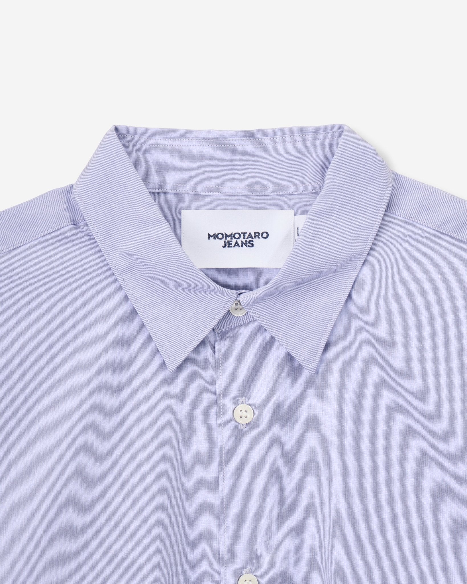 BROAD STRIPE L/S SHIRTS - MOMOTARO JEANS