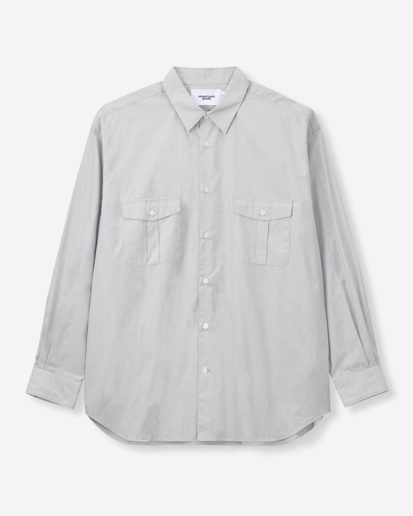 BROAD STRIPE L/S SHIRTS - MOMOTARO JEANS
