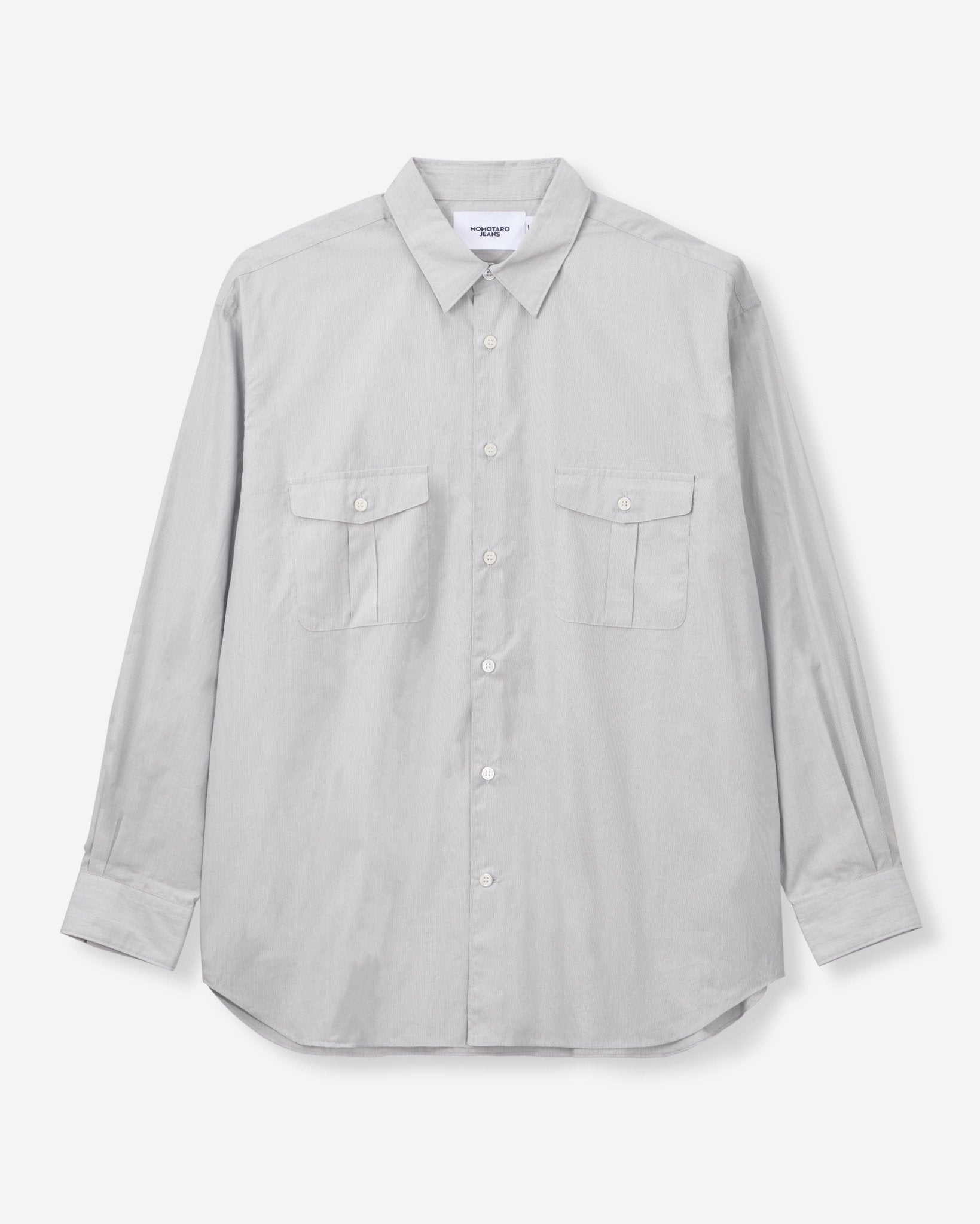 BROAD STRIPE L/S SHIRTS - MOMOTARO JEANS