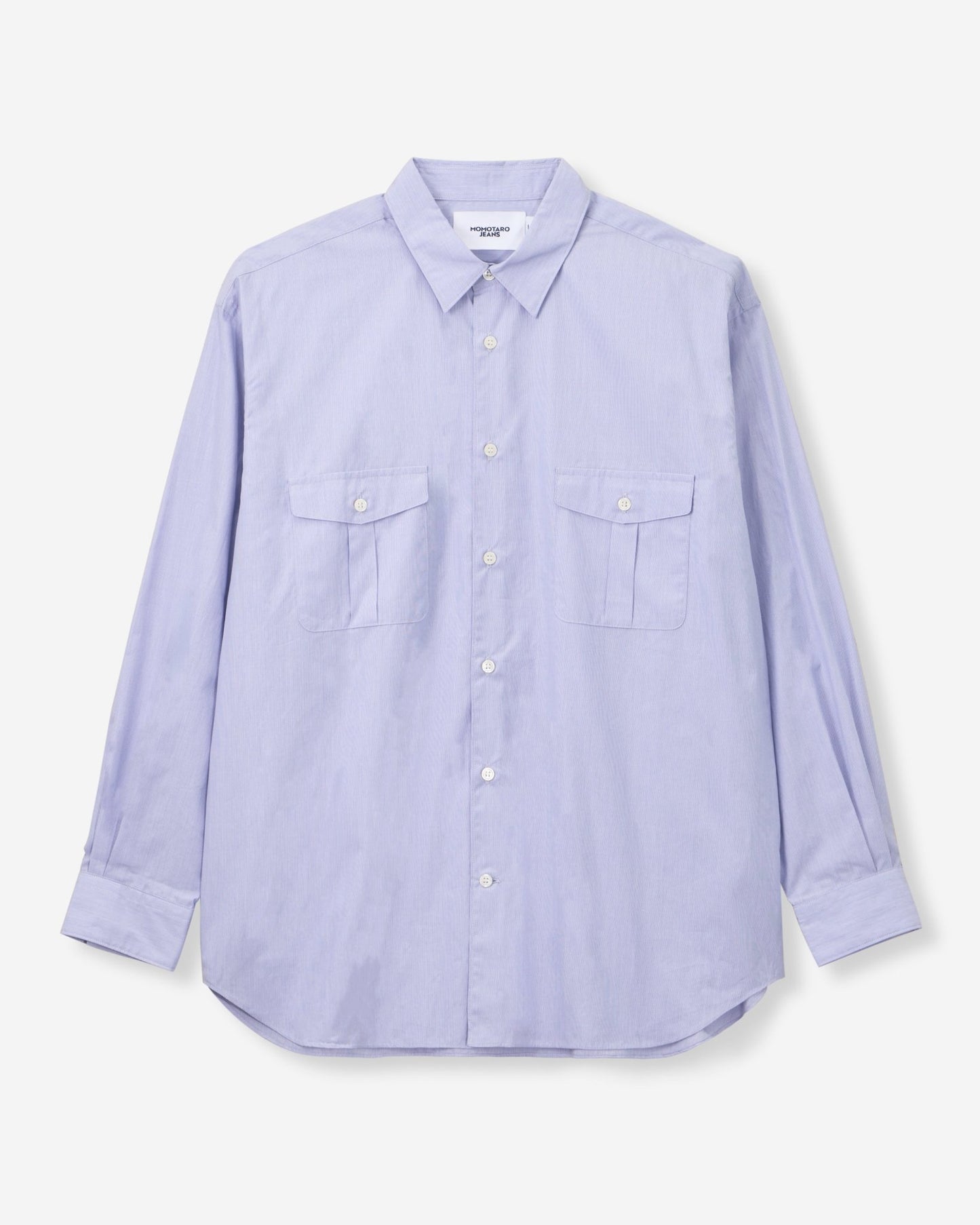 BROAD STRIPE L/S SHIRTS - MOMOTARO JEANS