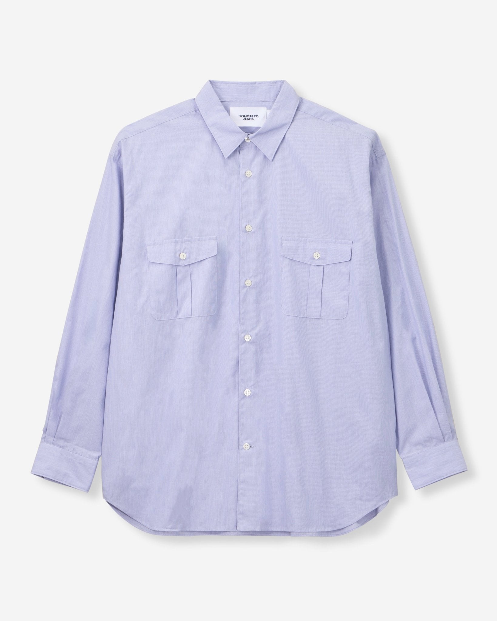 BROAD STRIPE L/S SHIRTS - MOMOTARO JEANS