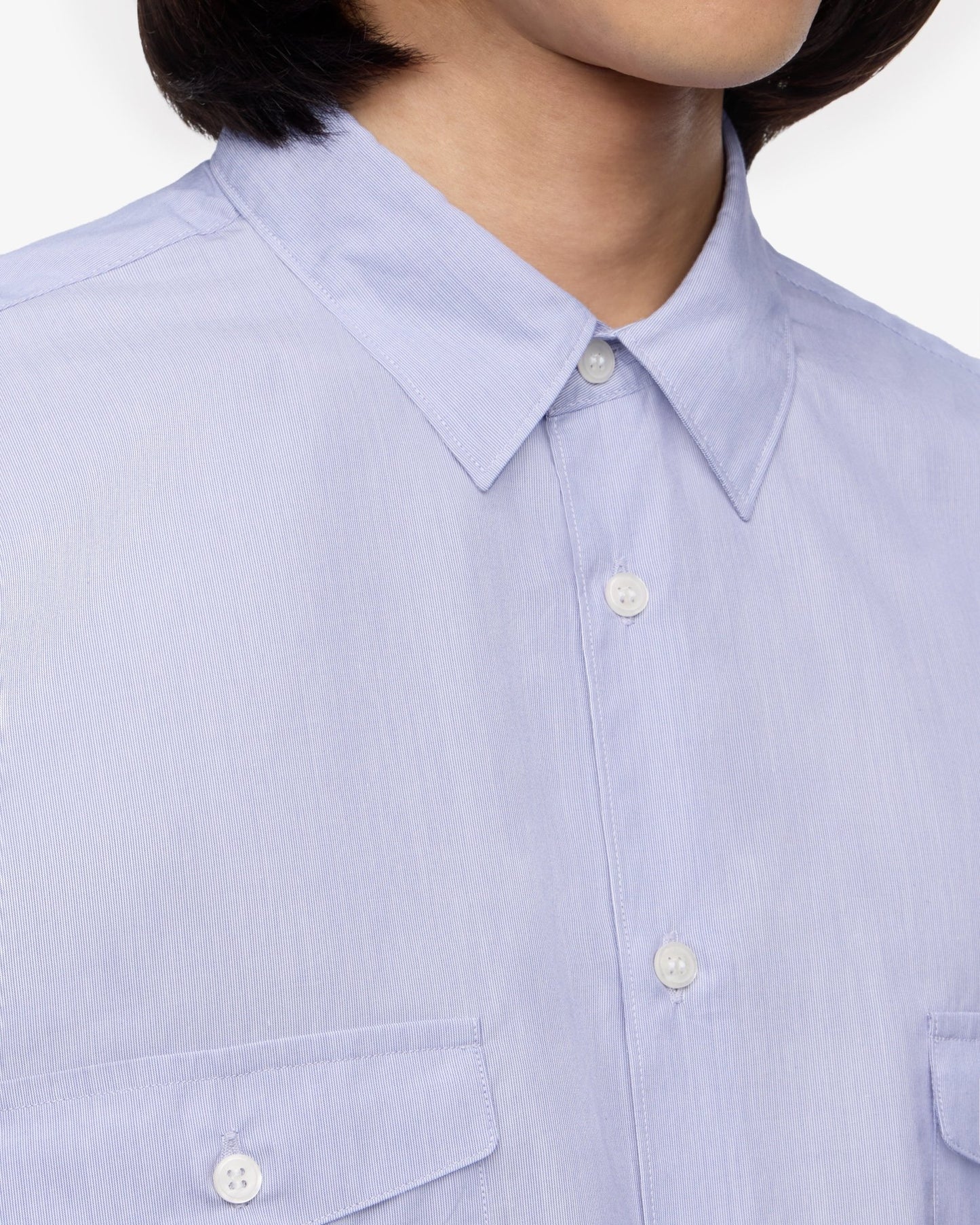 BROAD STRIPE L/S SHIRTS - MOMOTARO JEANS