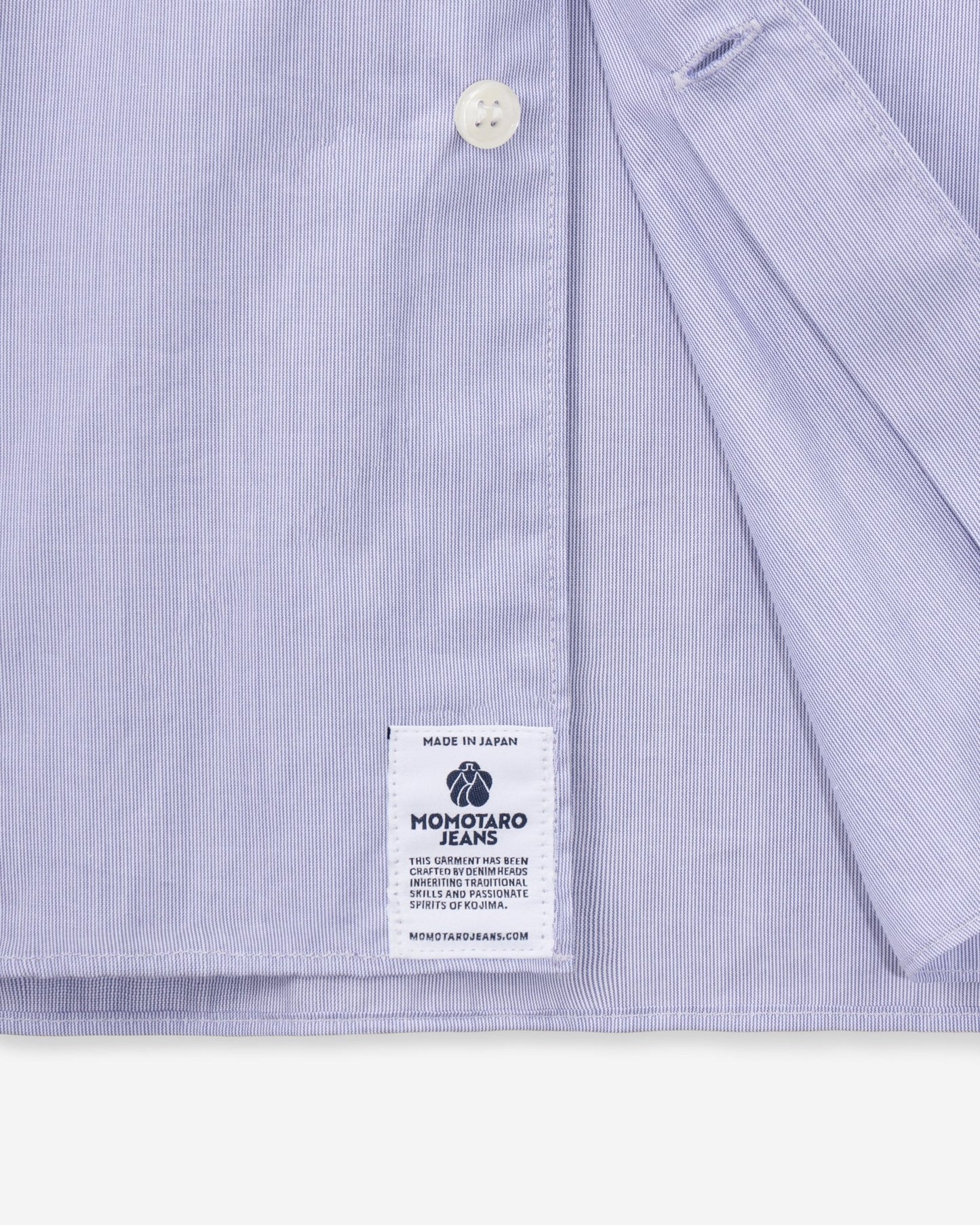 BROAD STRIPE L/S SHIRTS - MOMOTARO JEANS