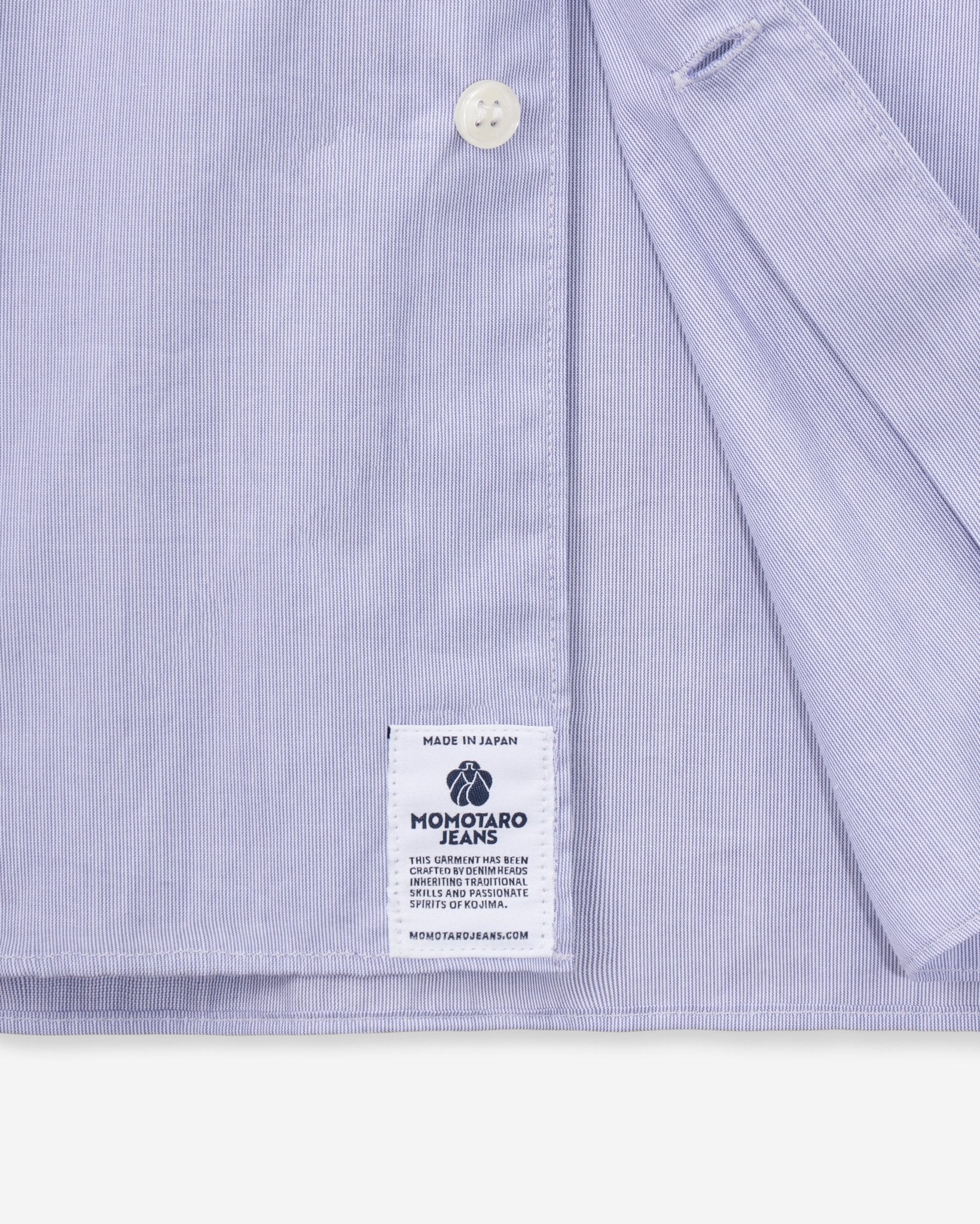 BROAD STRIPE L/S SHIRTS - MOMOTARO JEANS