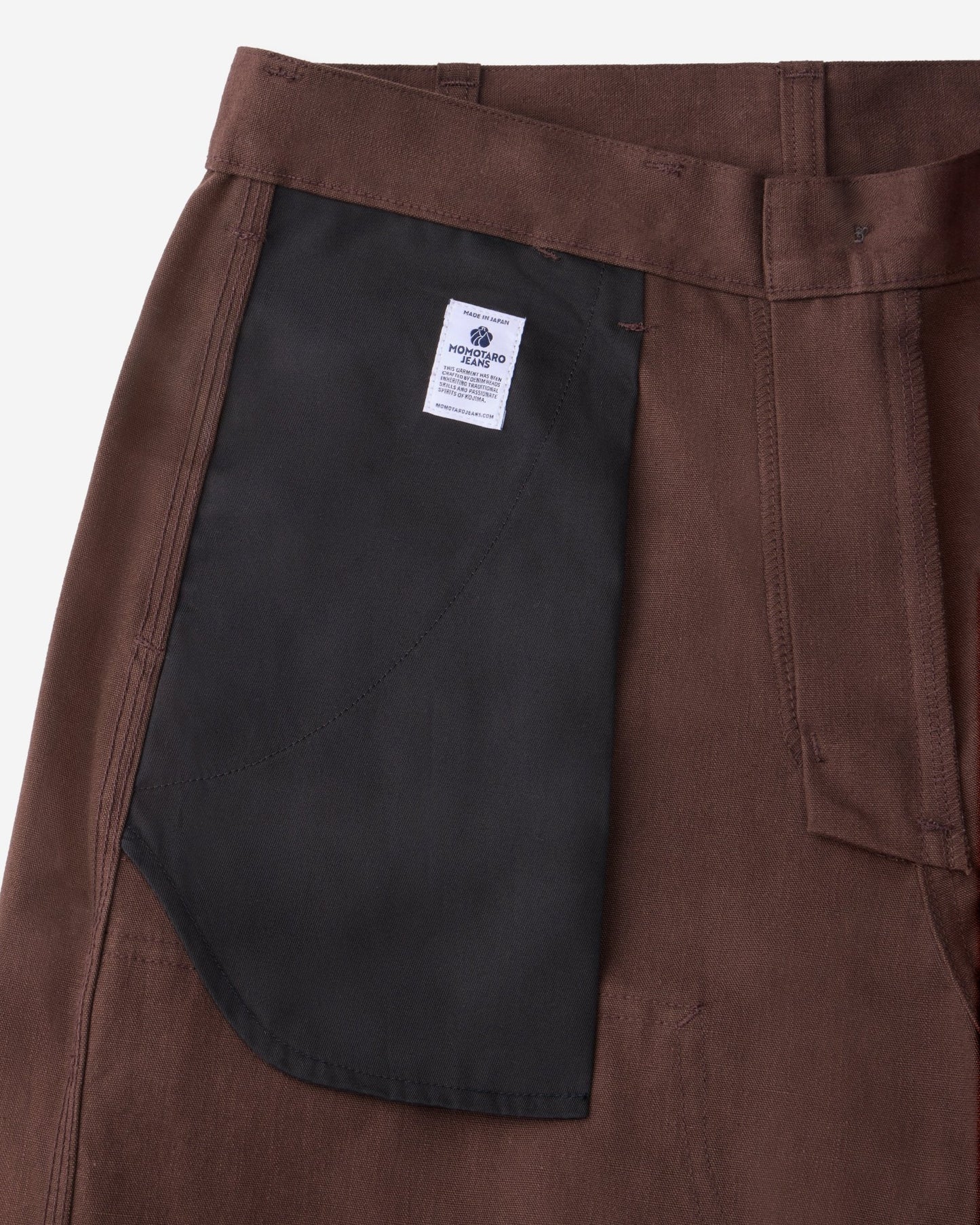 DUCK DOUBLE KNEE PANTS - MOMOTARO JEANS