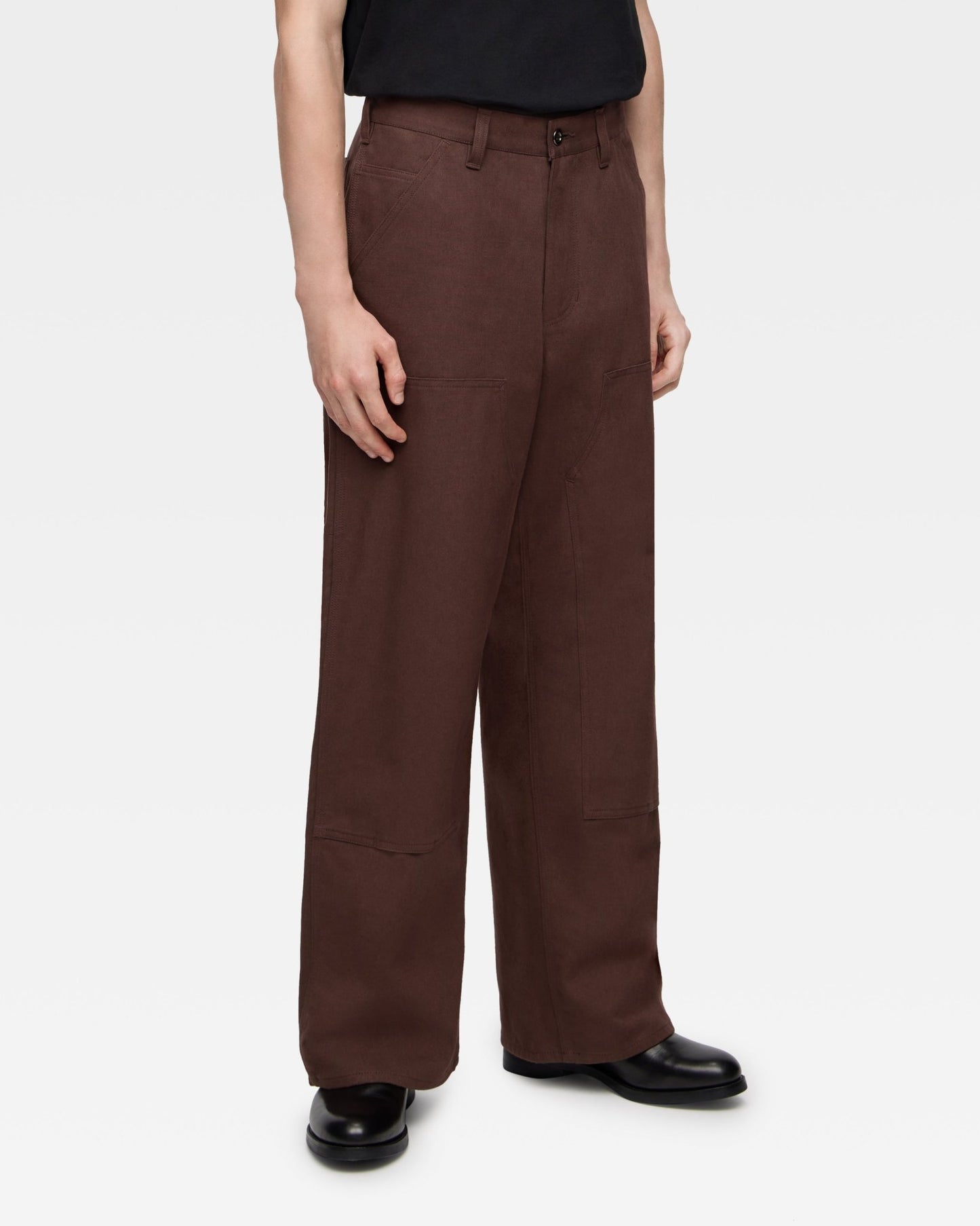 DUCK DOUBLE KNEE PANTS - MOMOTARO JEANS