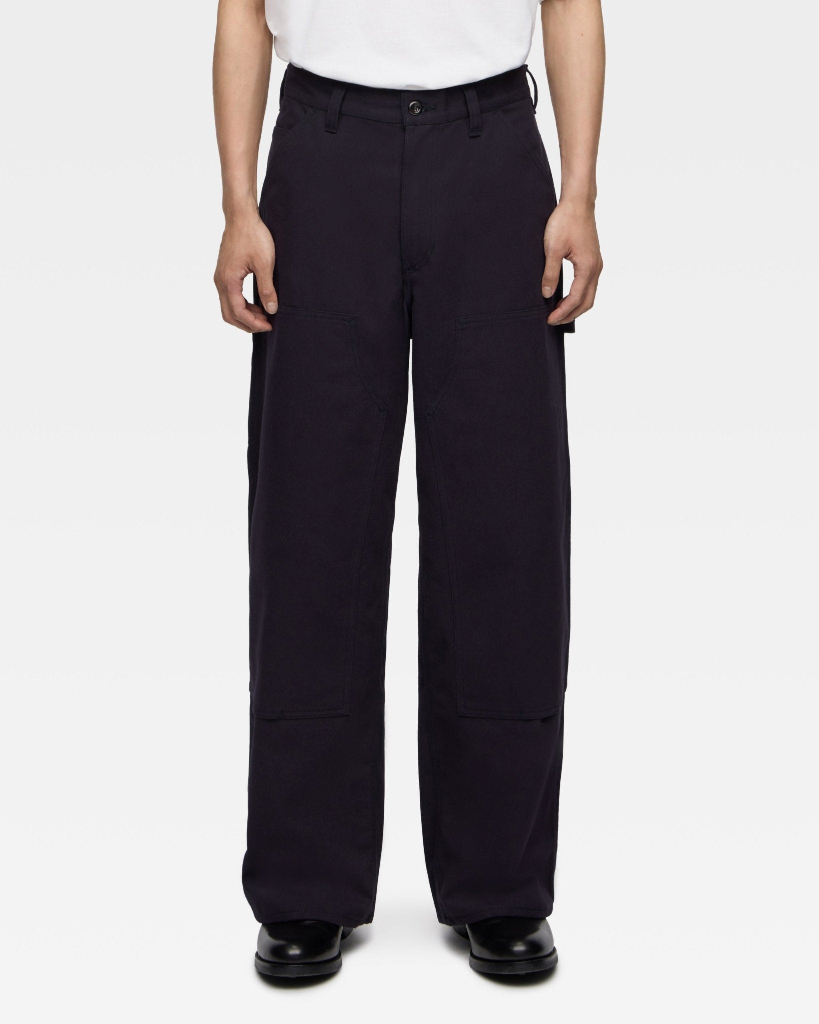 DUCK DOUBLE KNEE PANTS - MOMOTARO JEANS