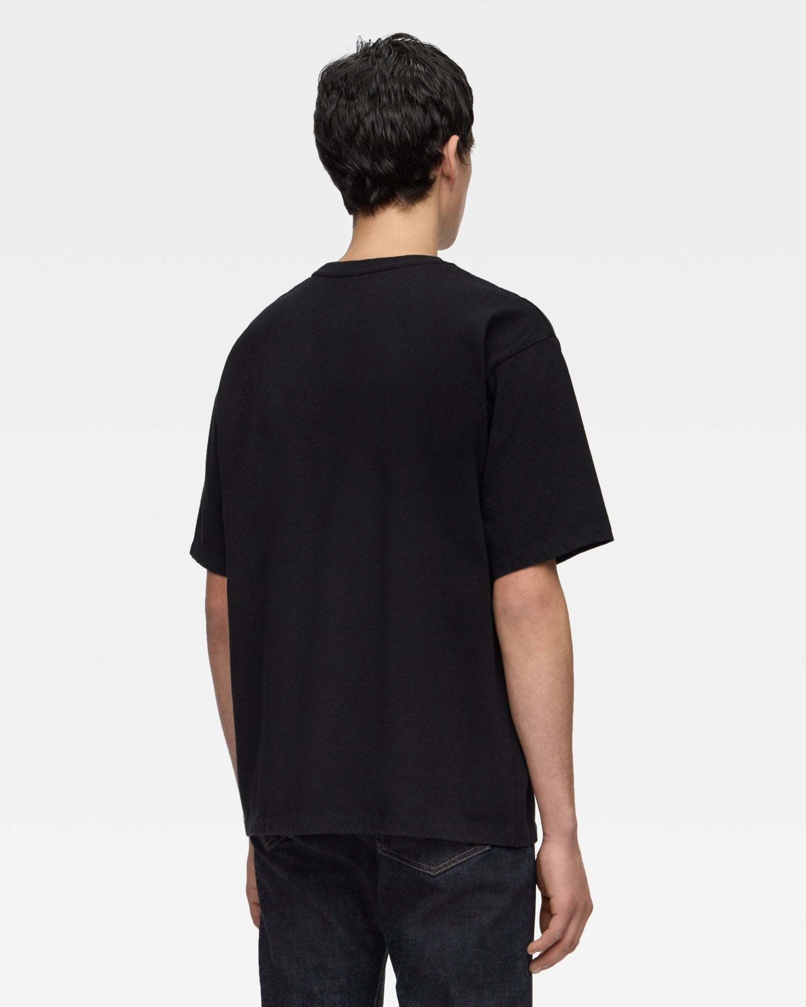 HEAVY OUNCE S/S TEE - ALPHABET(FRONT) - MOMOTARO JEANS