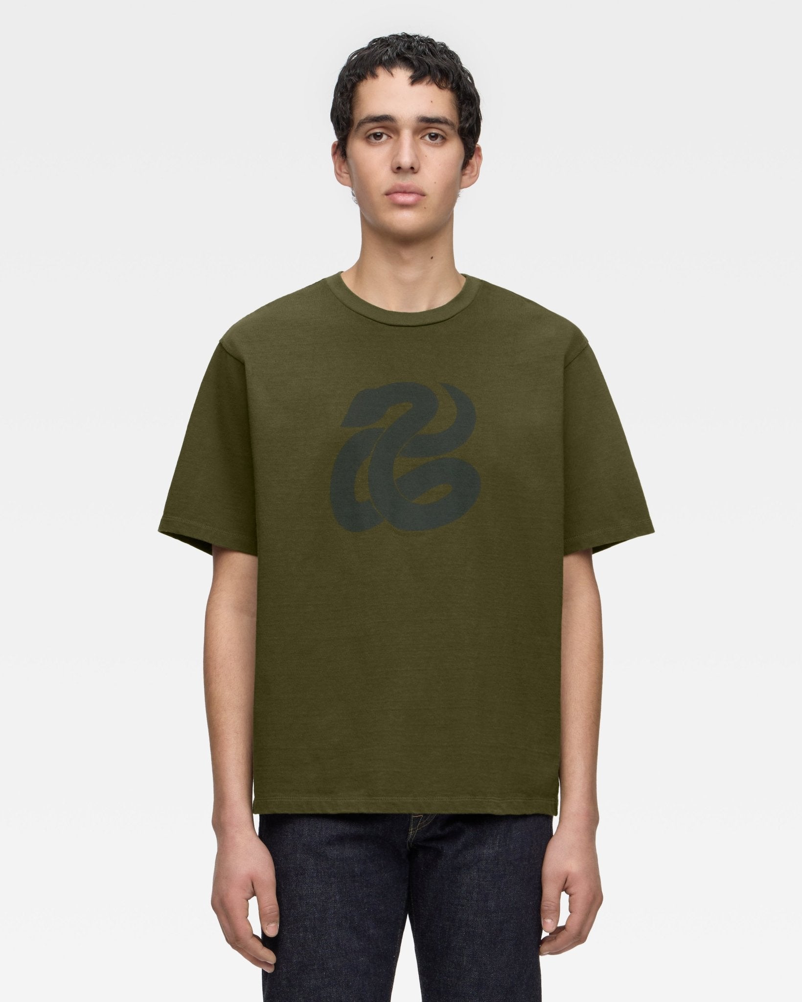 HEAVY OUNCE S/S TEE - SNAKE – MOMOTARO JEANS