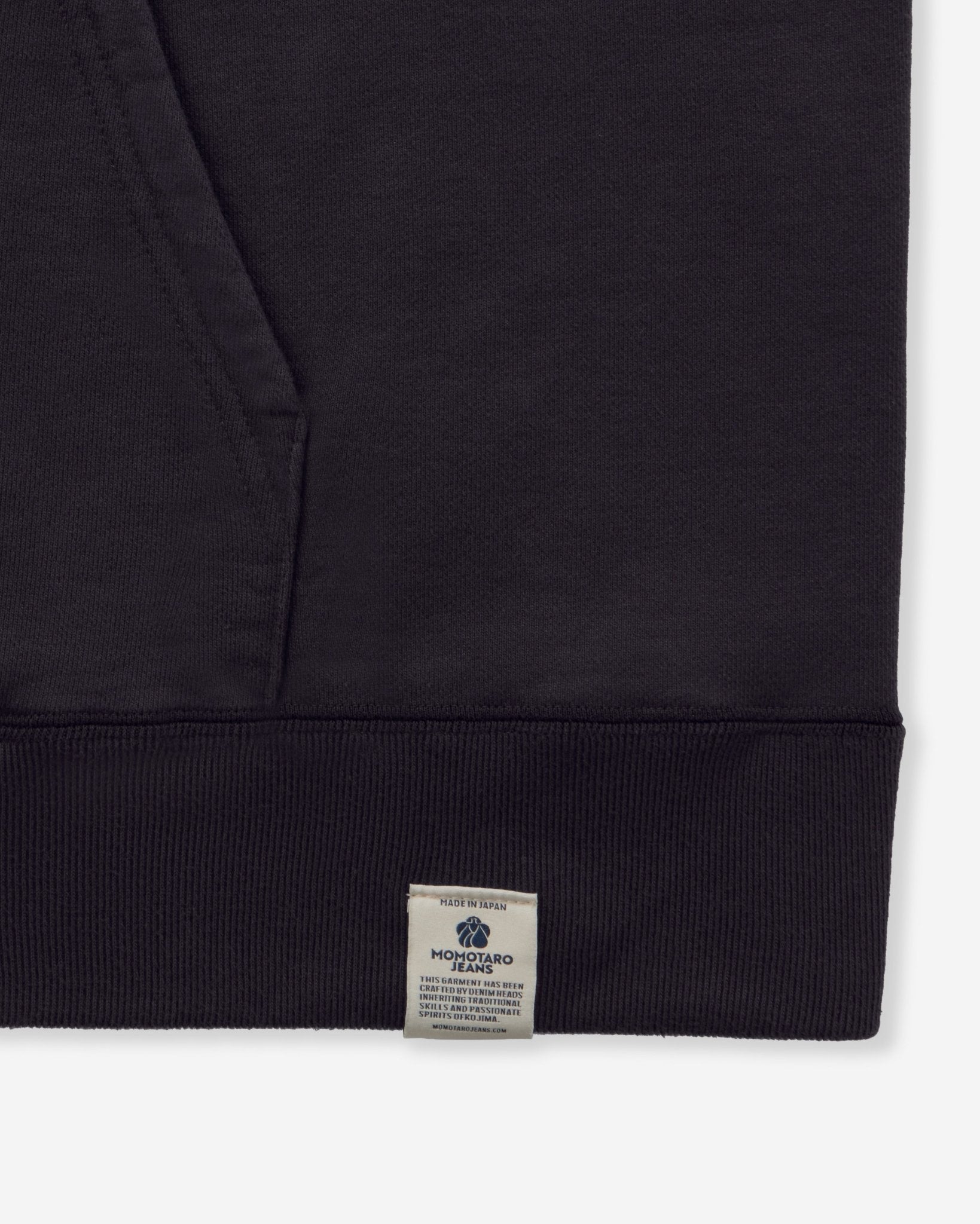 HEAVY TERRY HOODY - MOMOTARO JEANS