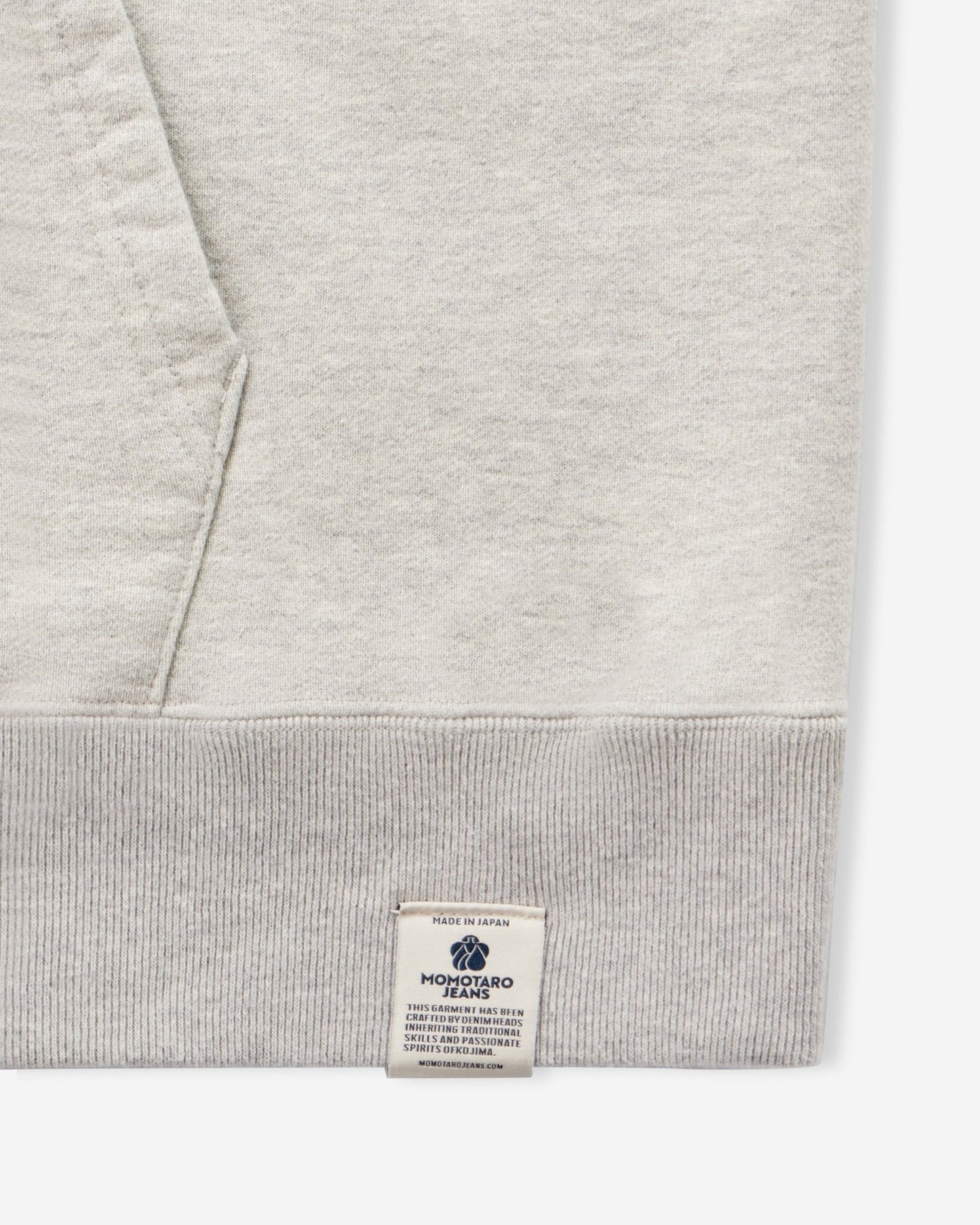 HEAVY TERRY HOODY - MOMOTARO JEANS