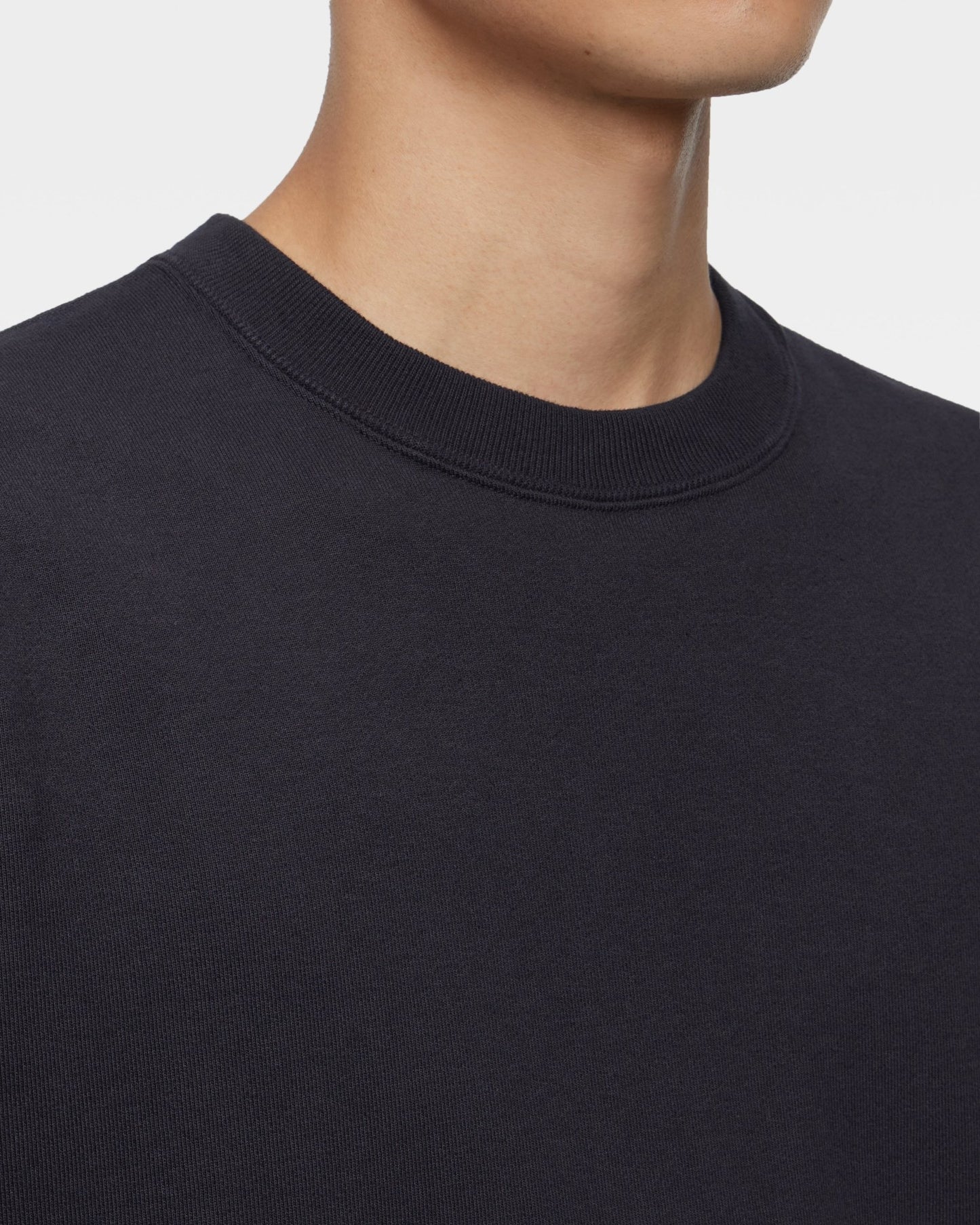 HEAVY TERRY SWEAT SHIRT - MOMOTARO JEANS