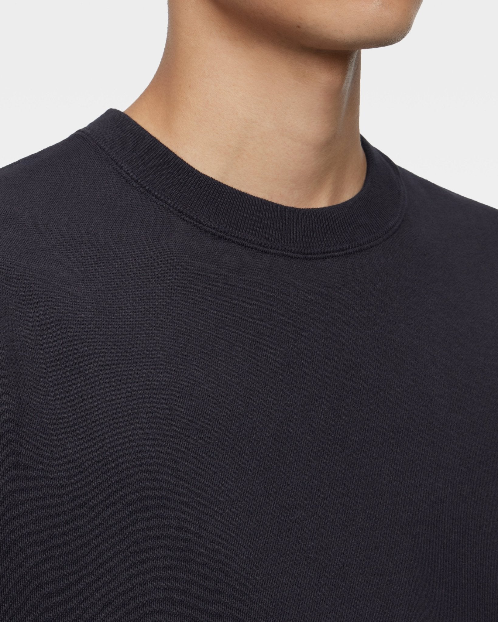 HEAVY TERRY SWEAT SHIRT - MOMOTARO JEANS