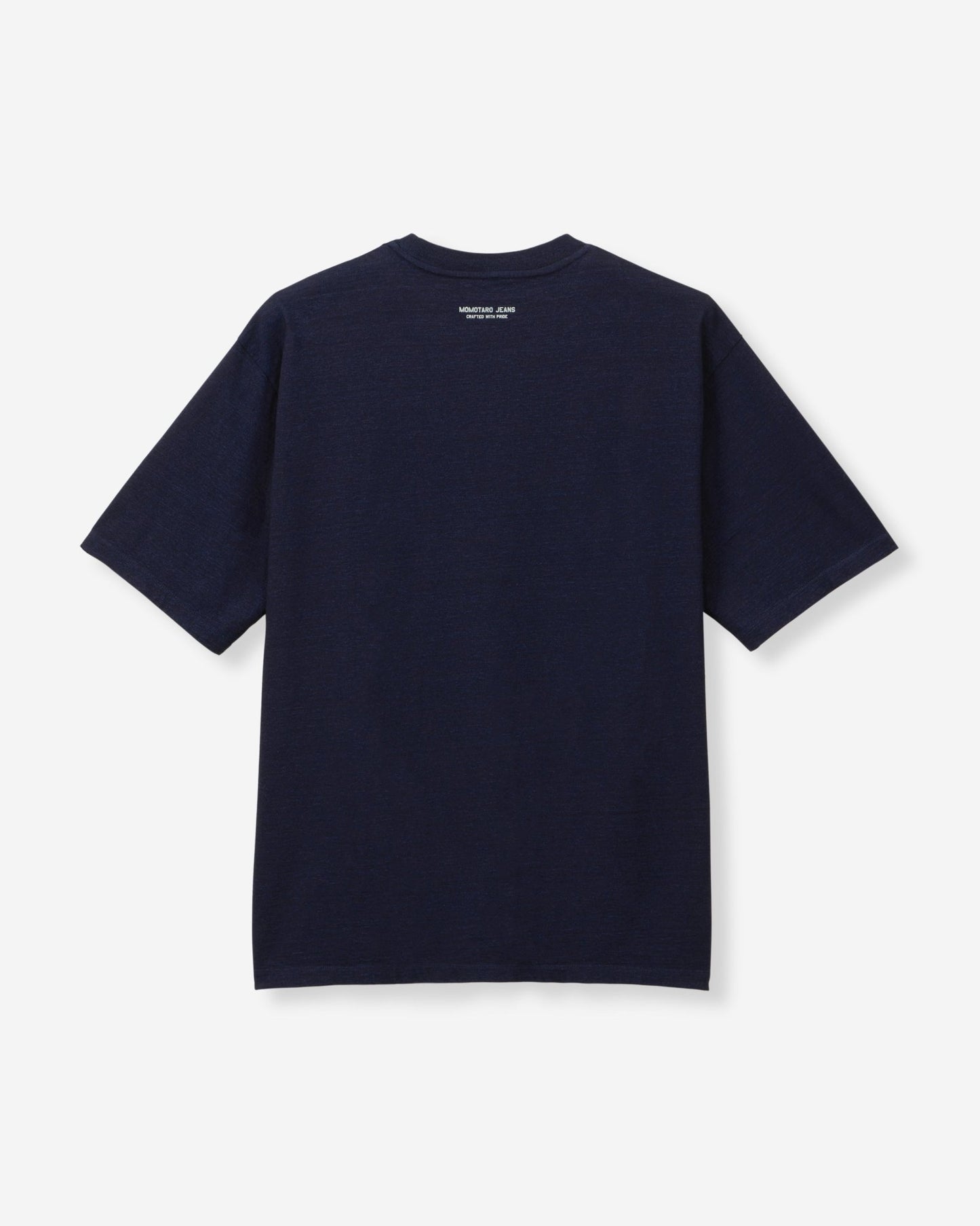 INDIGO YARN DYED TEE - OCTOPUS - MOMOTARO JEANS