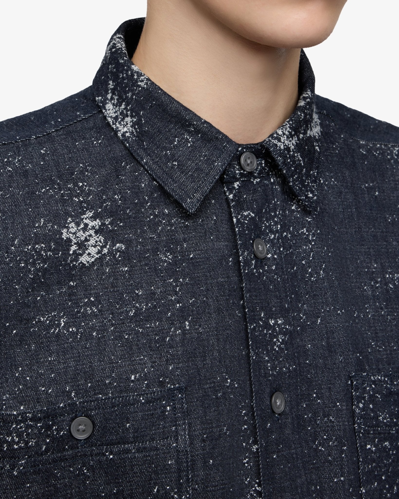 JAGUARD L/S SHIRT – MOMOTARO JEANS