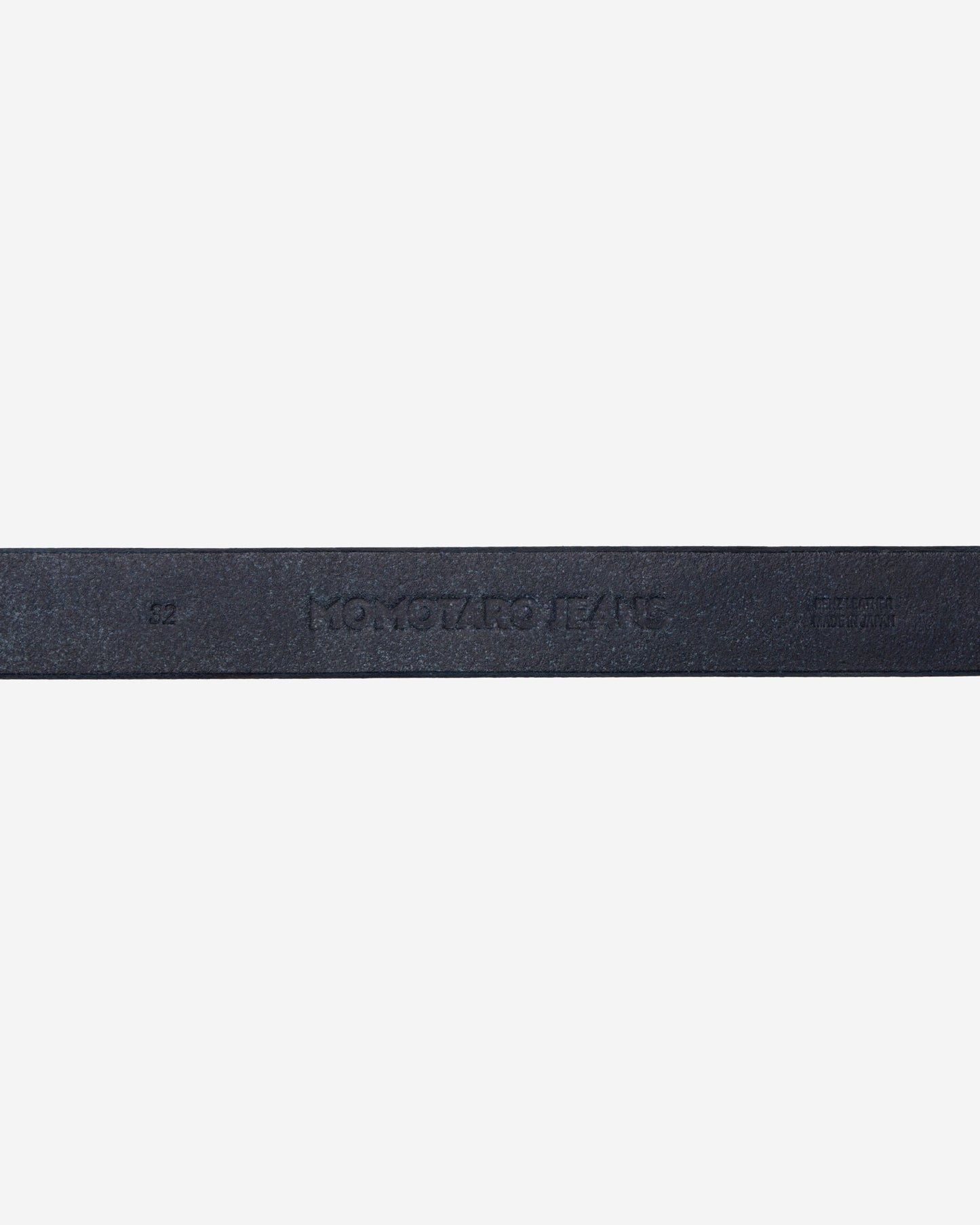 LEATHER BELT - BENZ - MOMOTARO JEANS