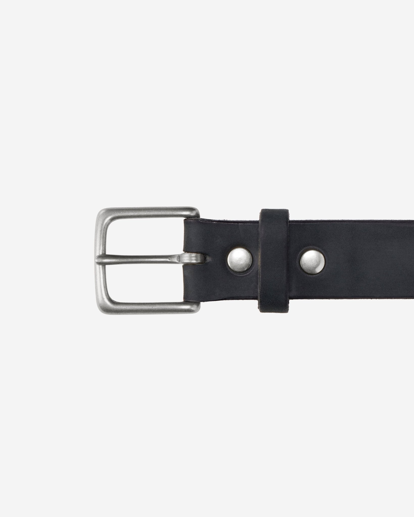 LEATHER BELT - BUFFED - MOMOTARO JEANS
