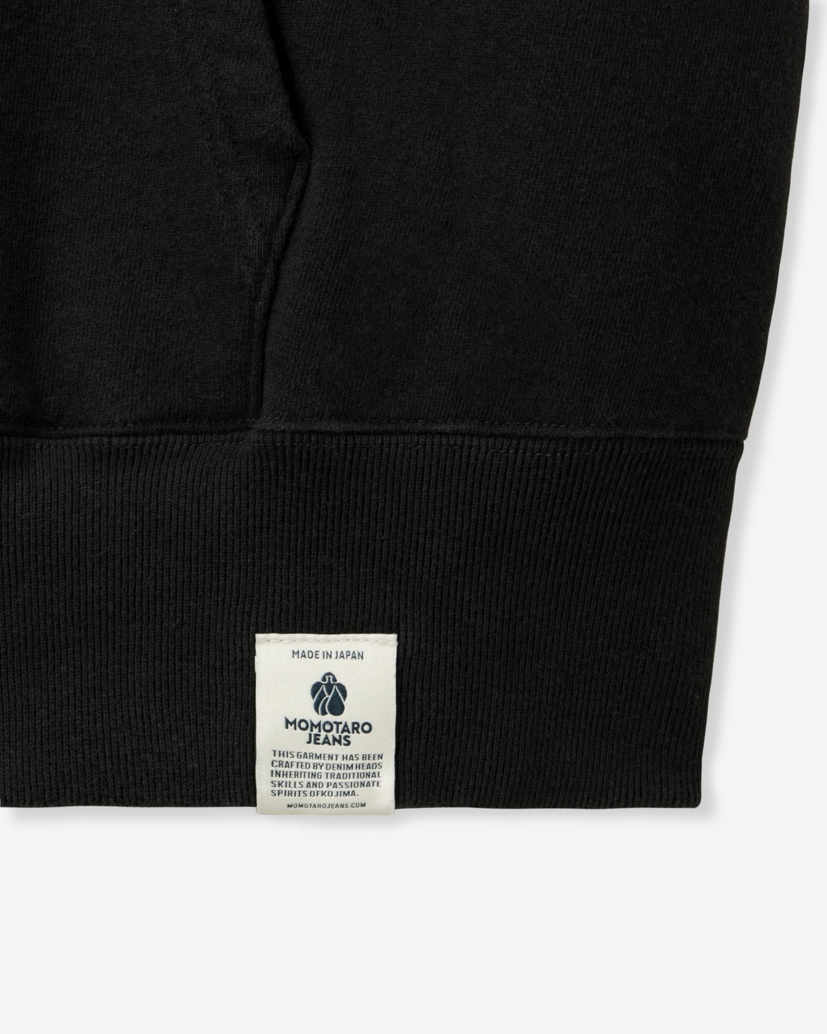 LOOPWHEEL SWEAT HOODY P/O - MOMOTARO JEANS