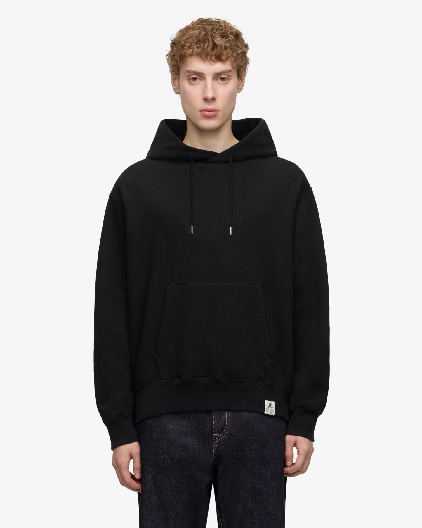 LOOPWHEEL SWEAT HOODY P/O - MOMOTARO JEANS