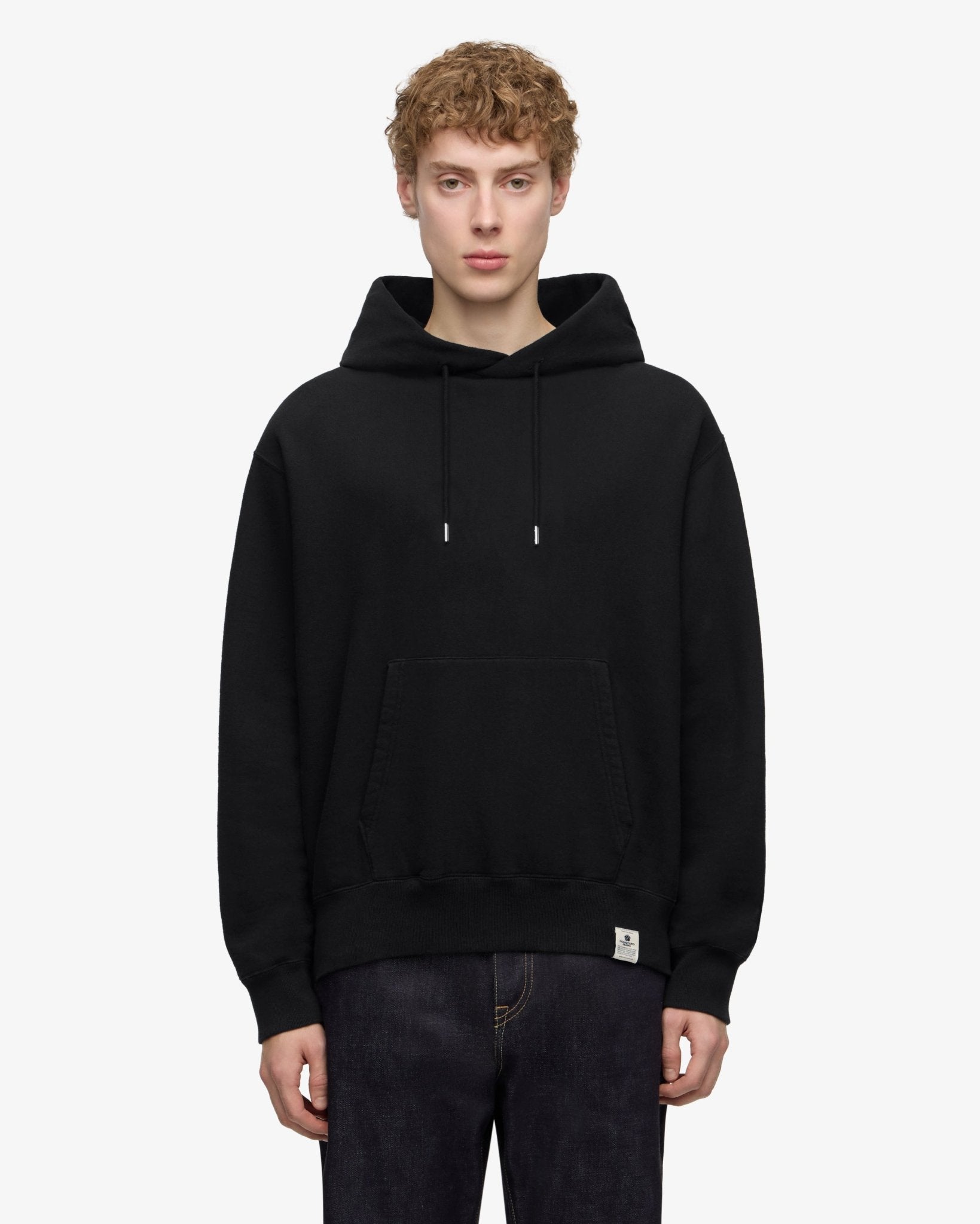 LOOPWHEEL SWEAT HOODY P/O - MOMOTARO JEANS