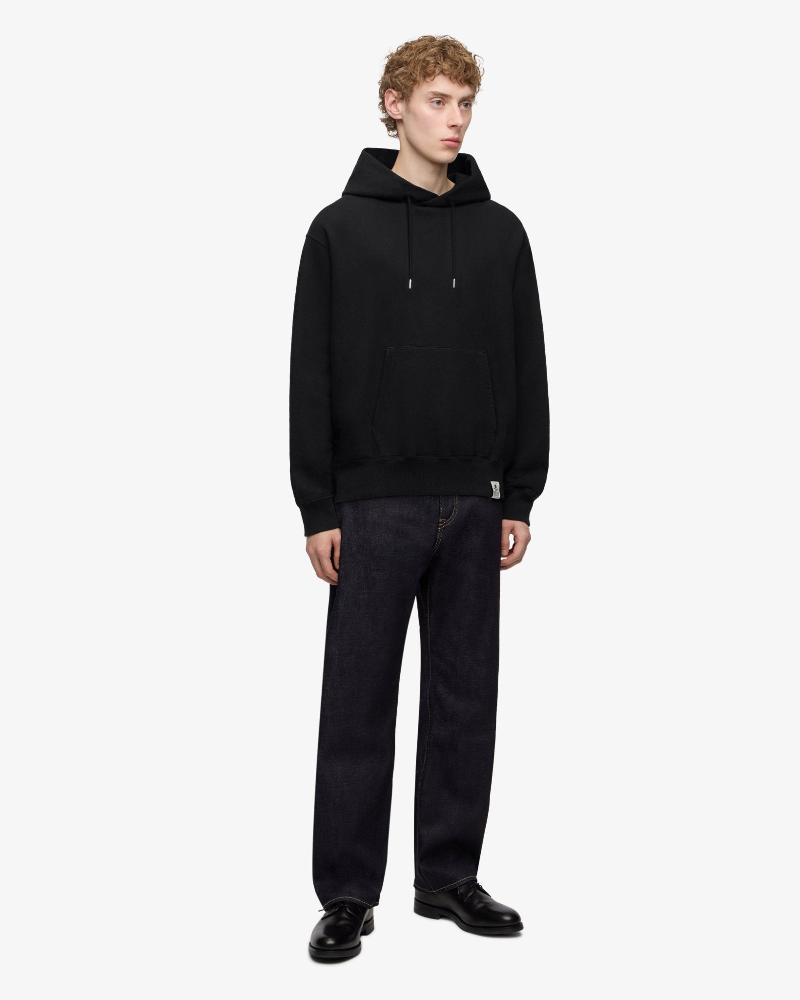 LOOPWHEEL SWEAT HOODY P/O - MOMOTARO JEANS