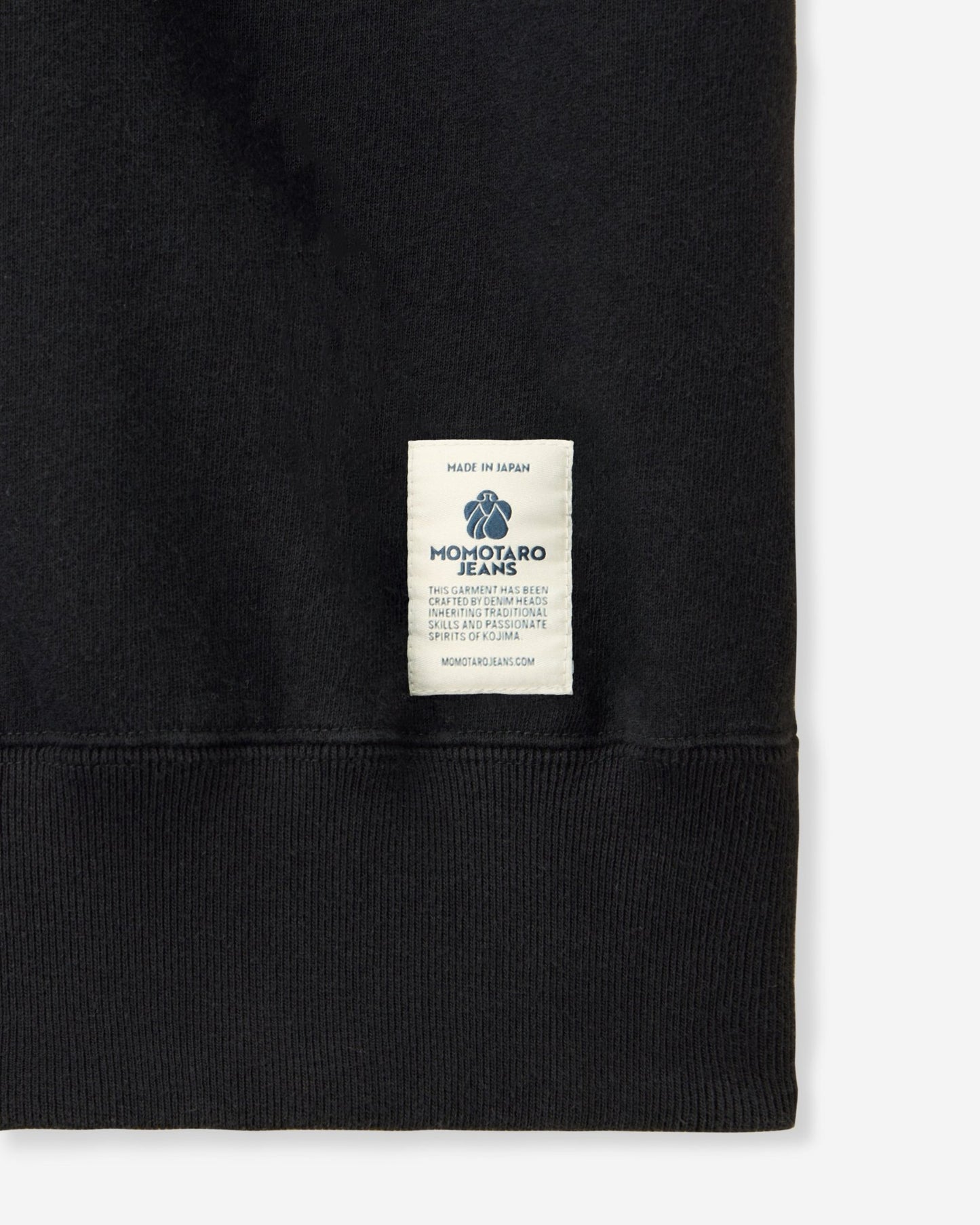 LOOPWHEEL SWEAT SHIRT - MOMOTARO JEANS