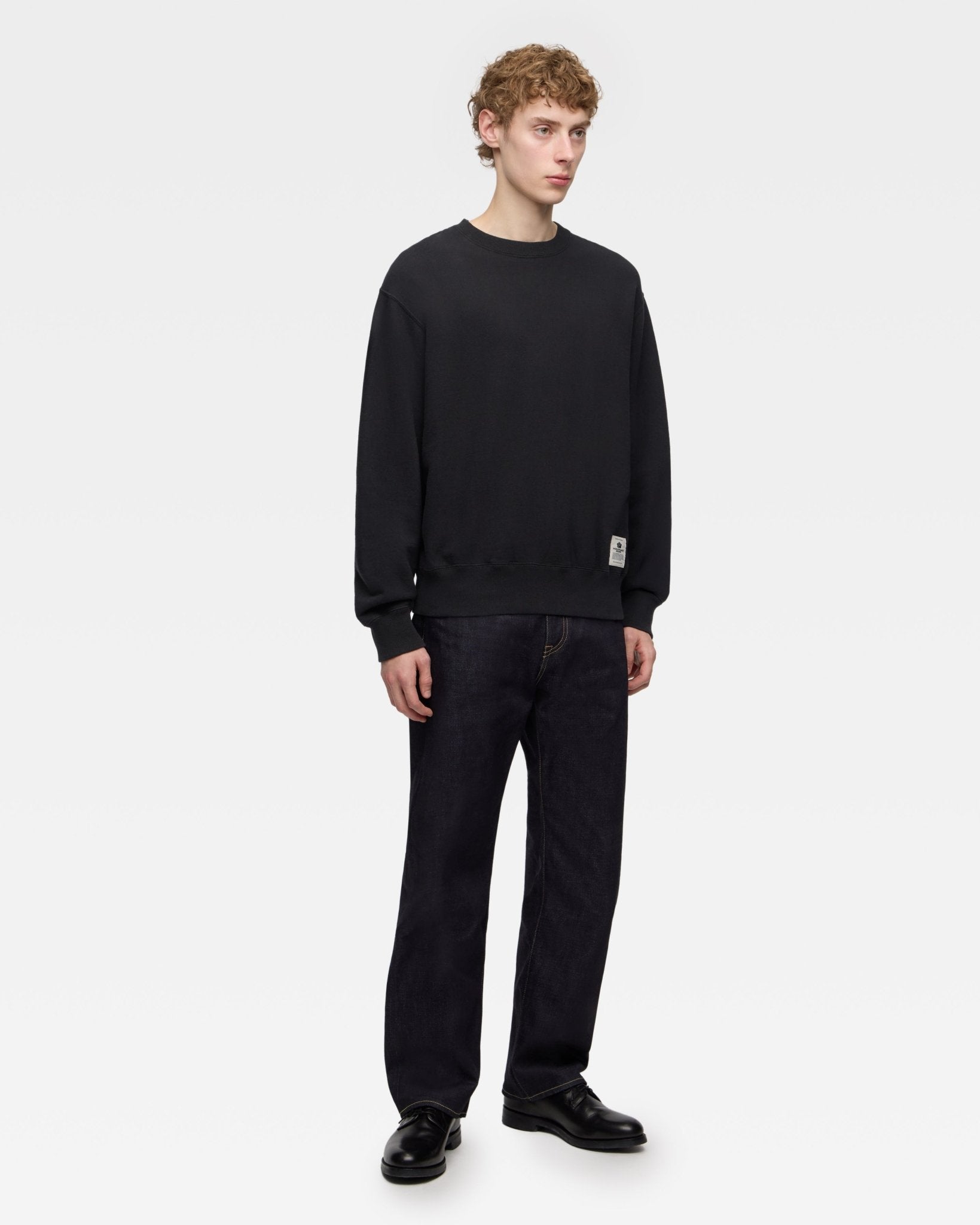 LOOPWHEEL SWEAT SHIRT - MOMOTARO JEANS