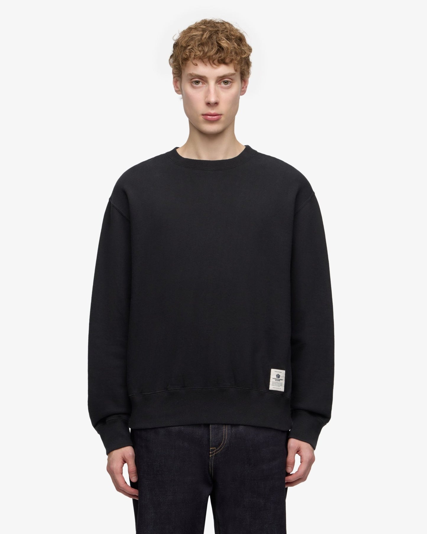 LOOPWHEEL SWEAT SHIRT - MOMOTARO JEANS