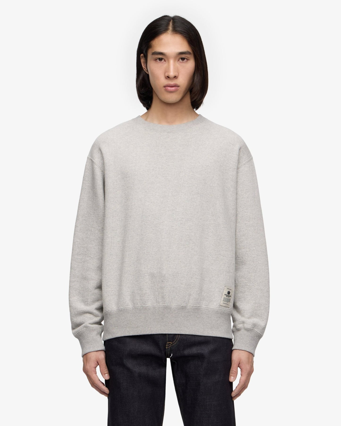 LOOPWHEEL SWEAT SHIRT - MOMOTARO JEANS