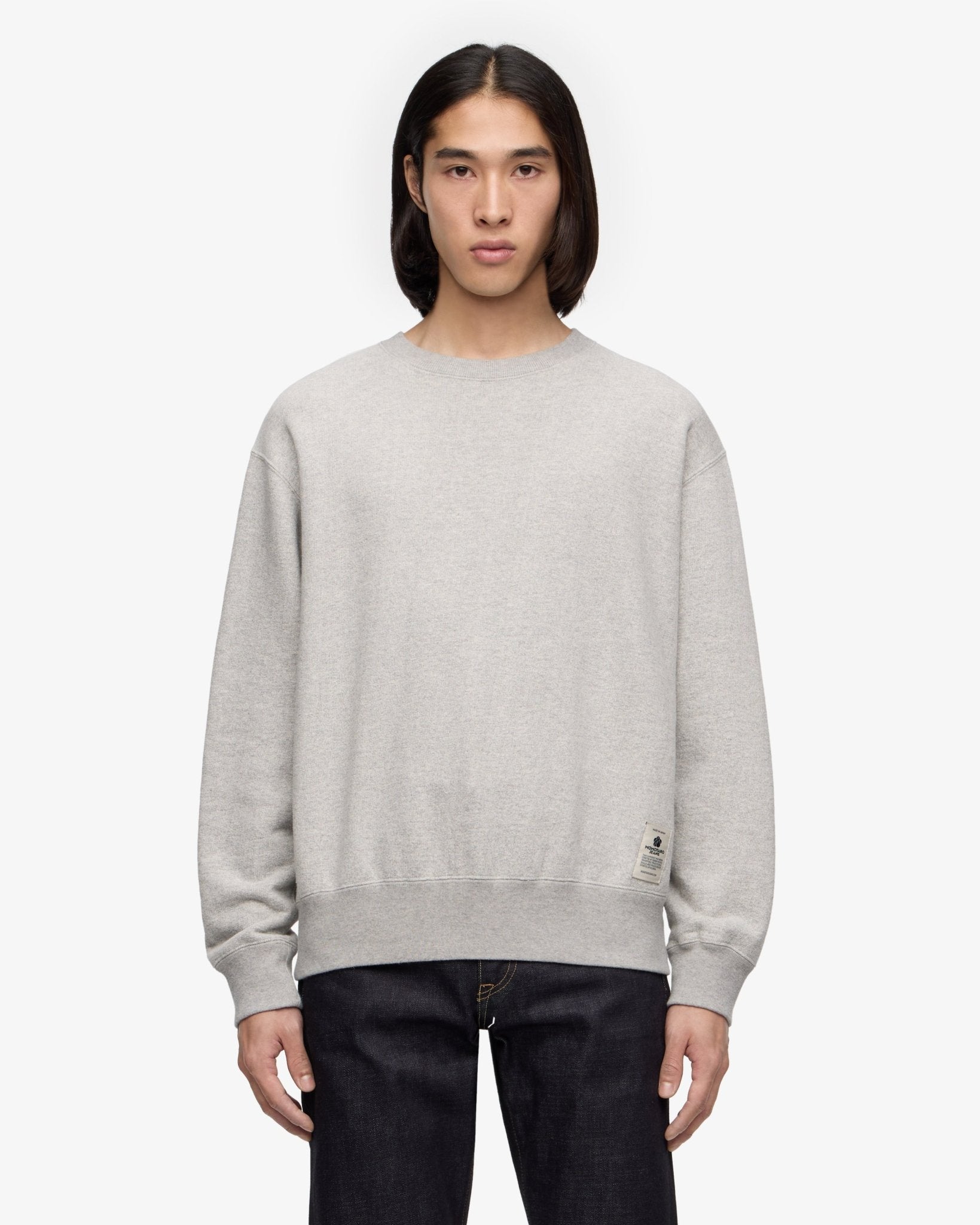 LOOPWHEEL SWEAT SHIRT - MOMOTARO JEANS
