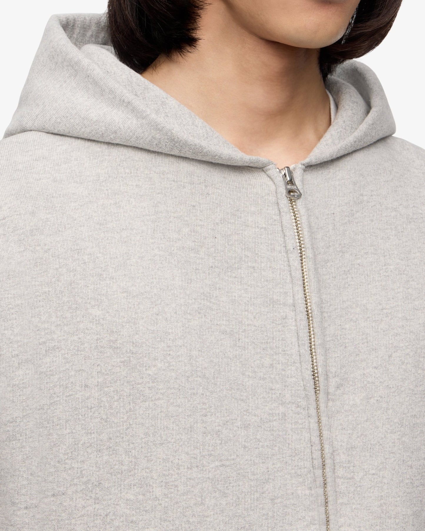 LOOPWHEEL SWEAT ZIP UP HOODY - MOMOTARO JEANS