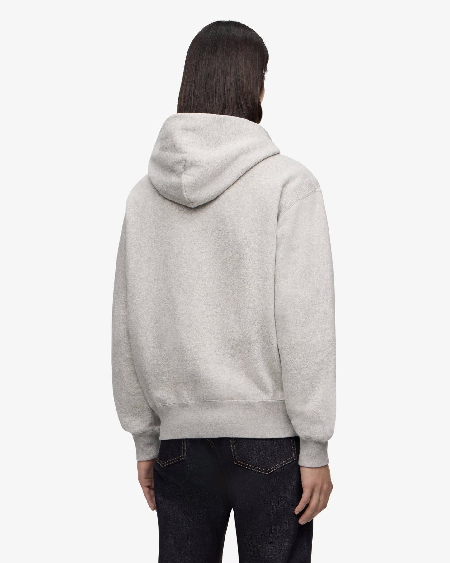 LOOPWHEEL SWEAT ZIP UP HOODY - MOMOTARO JEANS