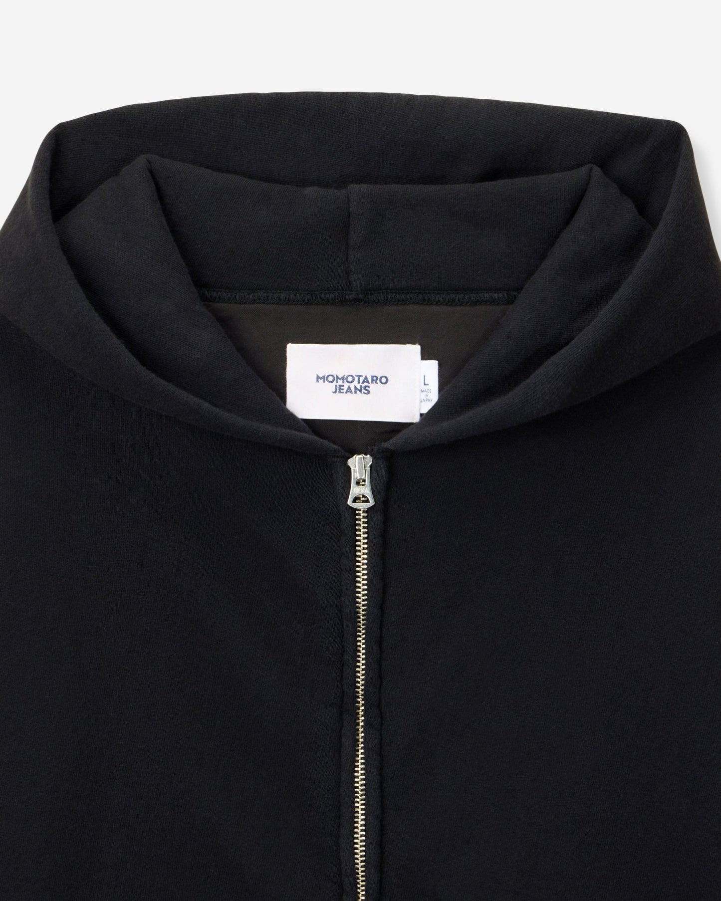 LOOPWHEEL SWEAT ZIP UP HOODY - MOMOTARO JEANS