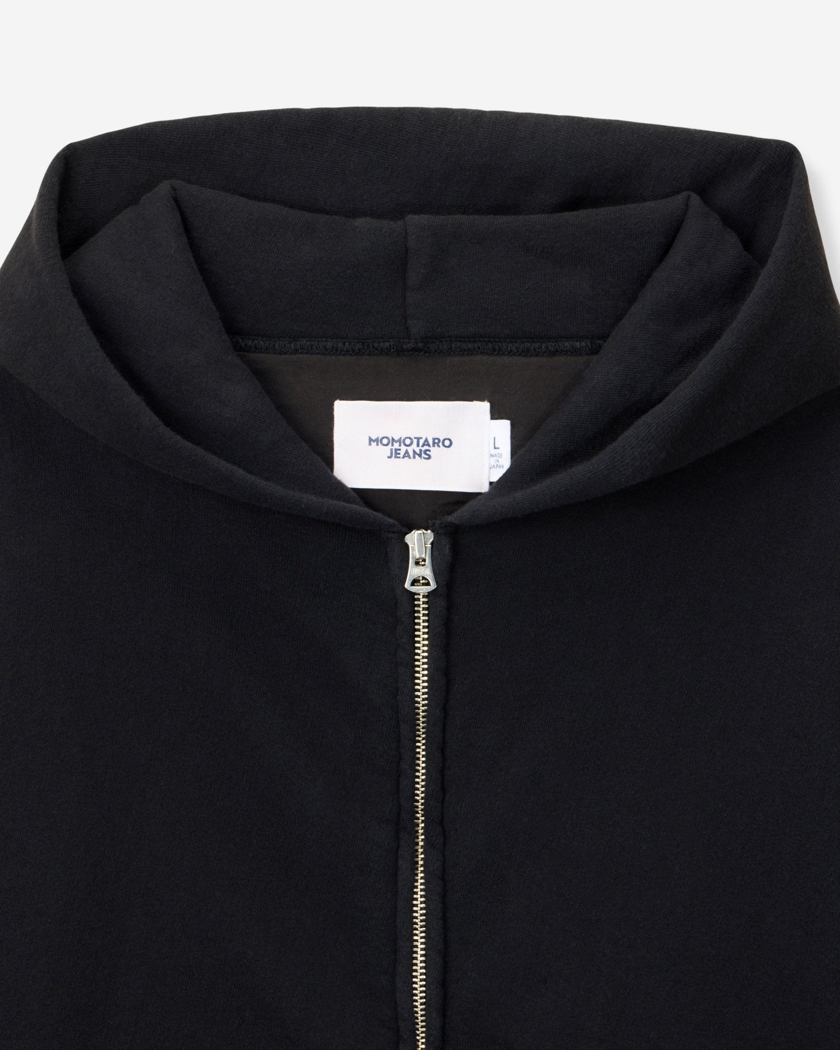 LOOPWHEEL SWEAT ZIP UP HOODY - MOMOTARO JEANS