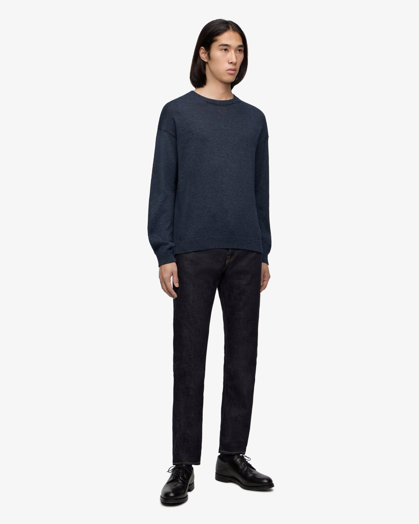 L/S KNIT - WASHI PAPER - MOMOTARO JEANS