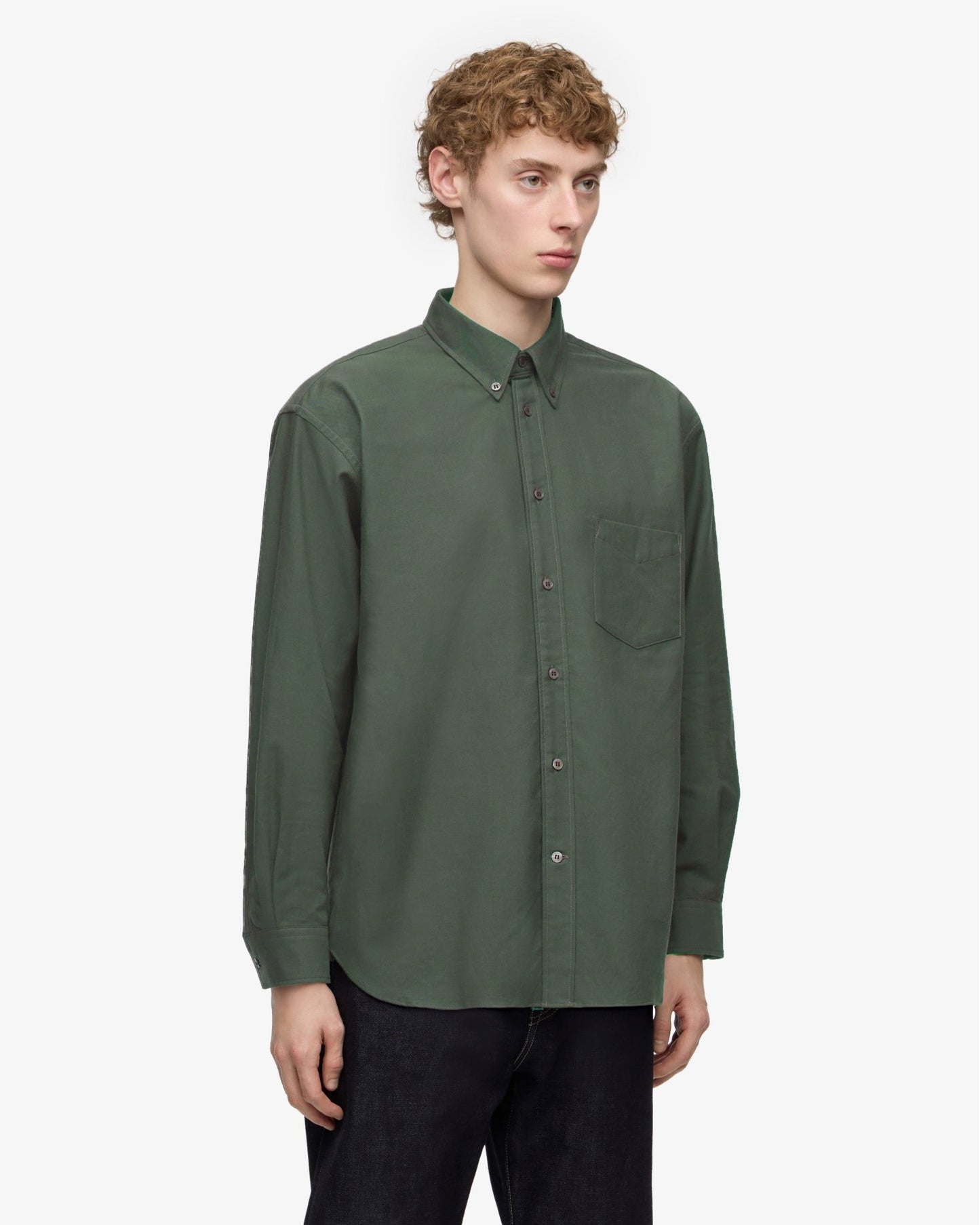 OXFORD L/S SHIRT - MOMOTARO JEANS