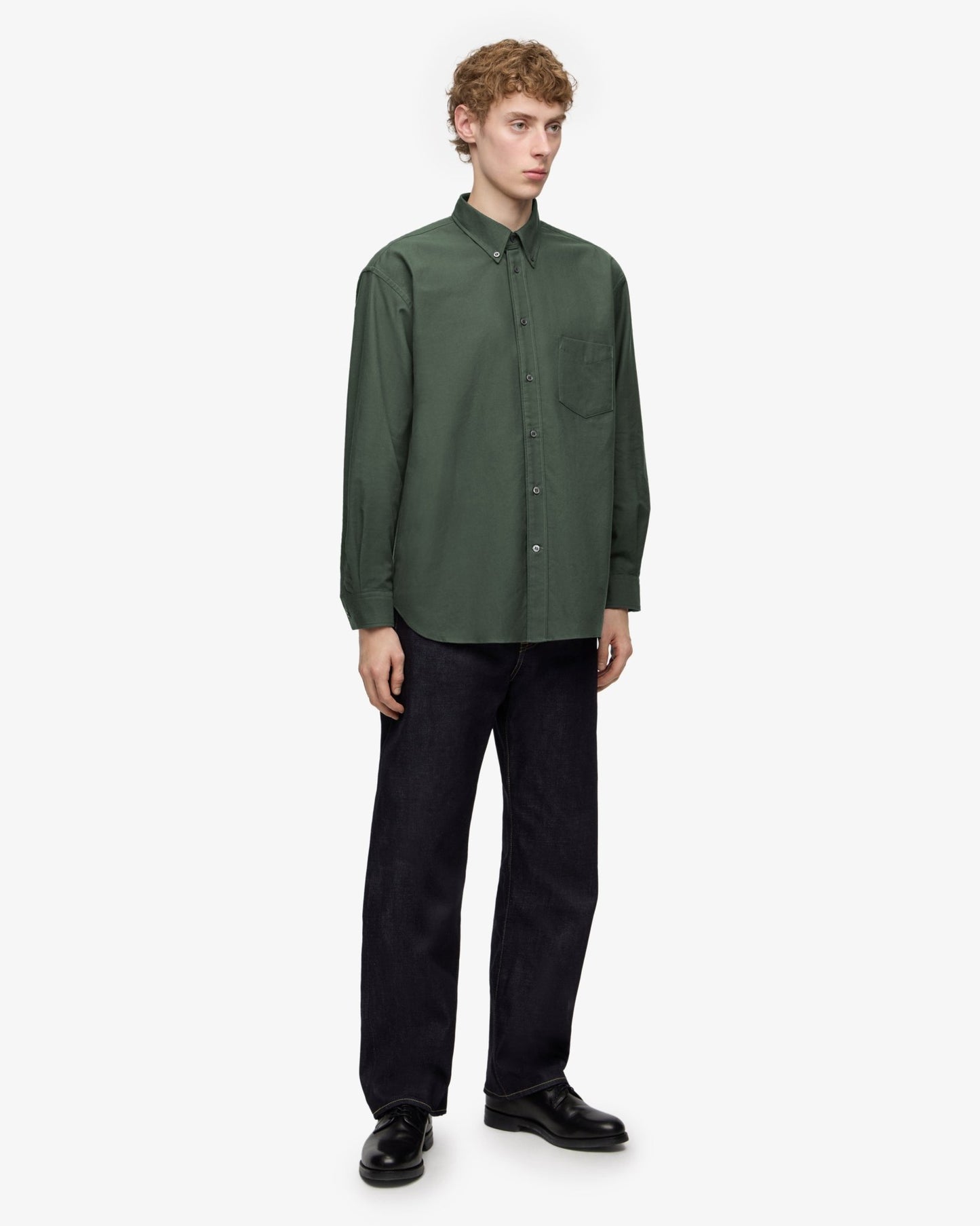 OXFORD L/S SHIRT - MOMOTARO JEANS