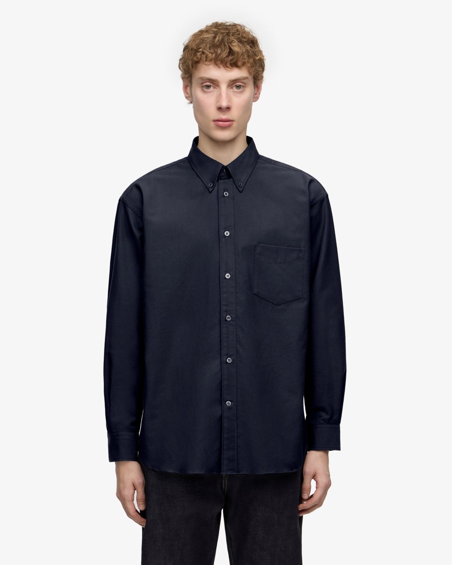OXFORD L/S SHIRT - MOMOTARO JEANS