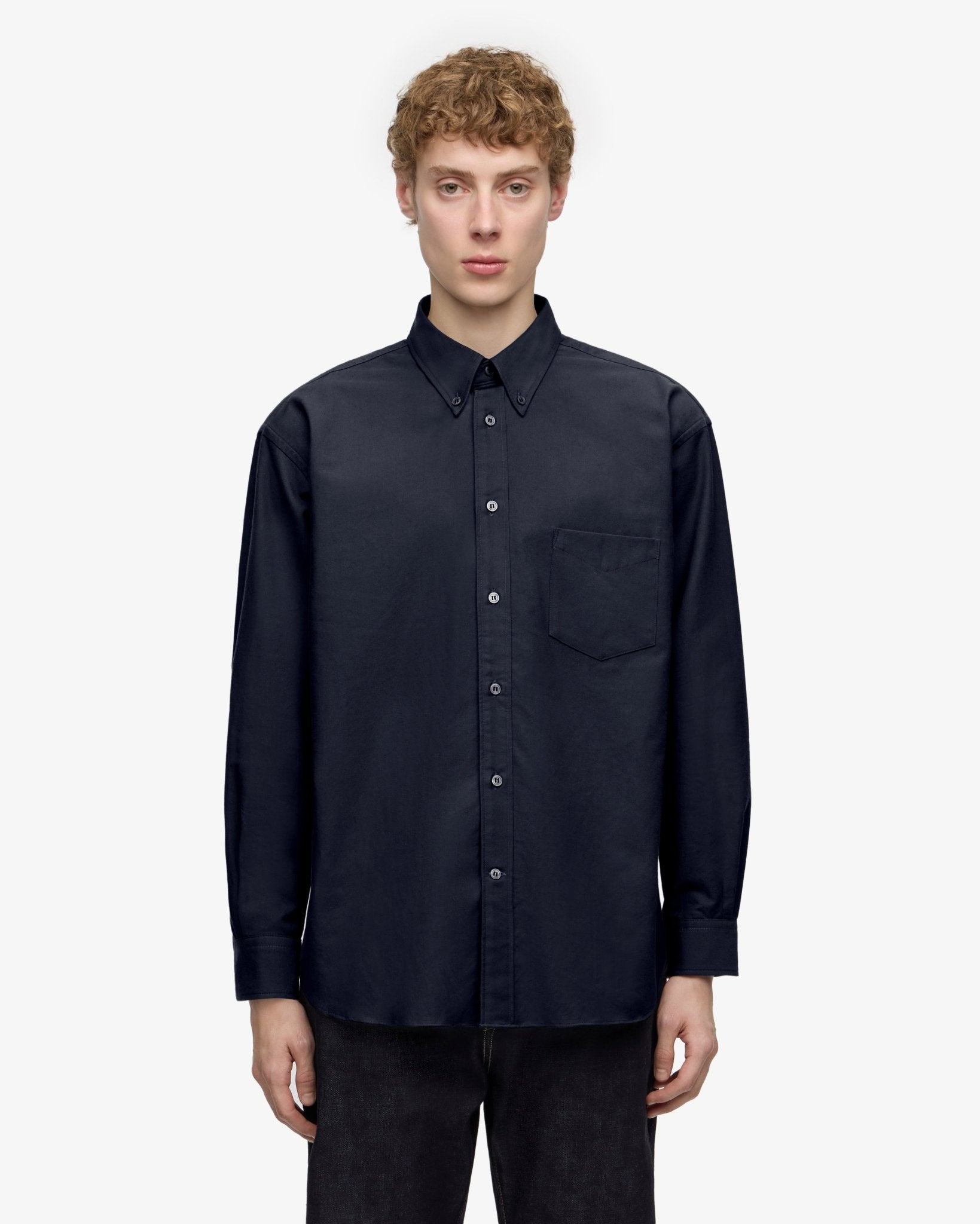 OXFORD L/S SHIRT - MOMOTARO JEANS